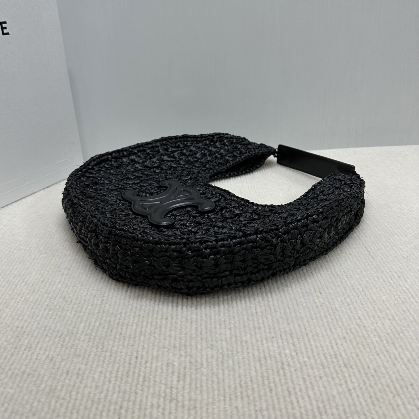 [TOP] CELINE CLASSIC PANIER Hobo Bag 33 X 16 X 4cm - Black