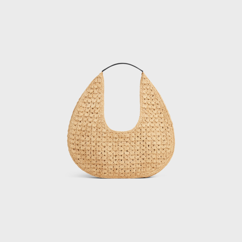 [TOP] CELINE CLASSIC PANIER Hobo Bag 33 X 16 X 4cm - Beige
