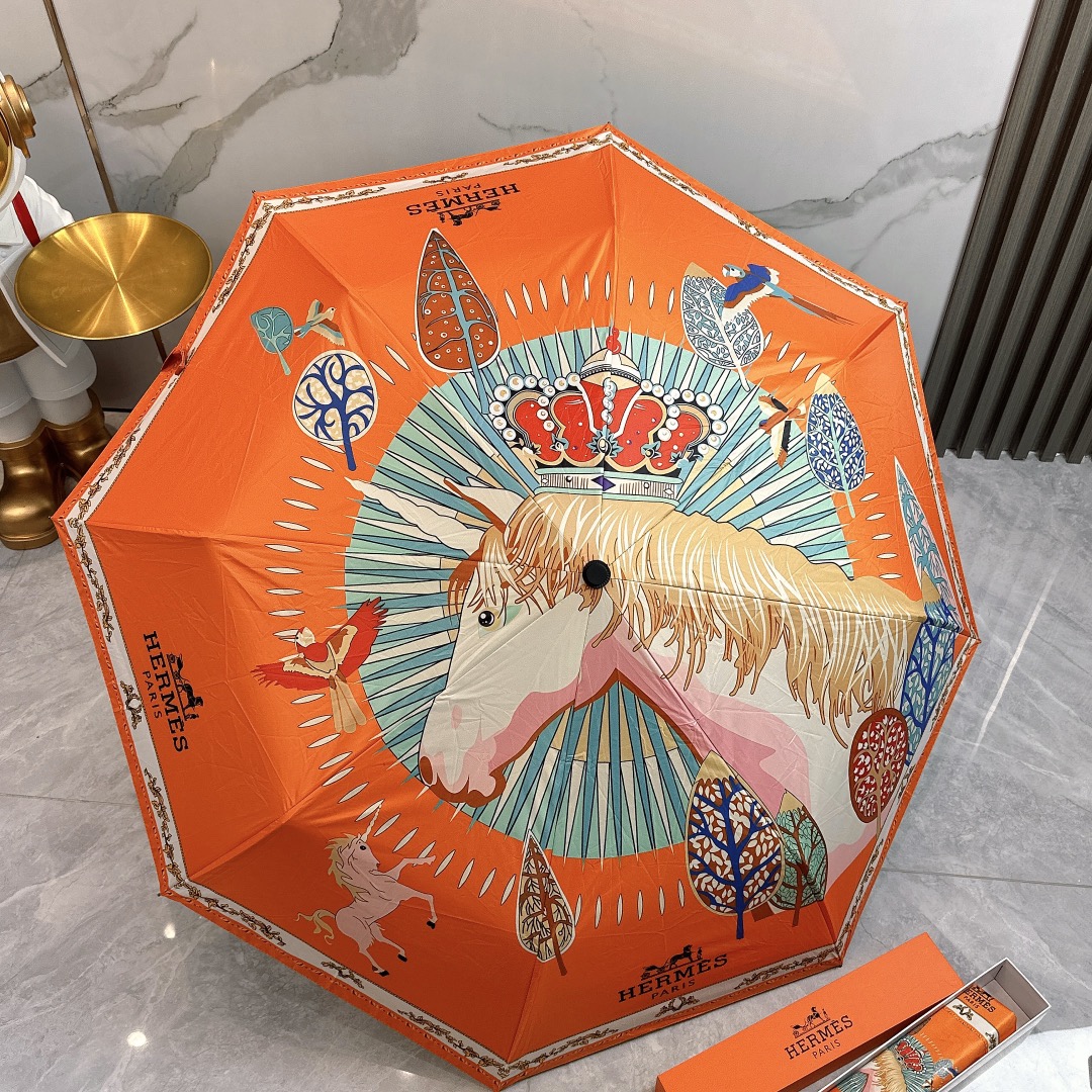 [TOP] HERMES Umbrella - 3 Colors
