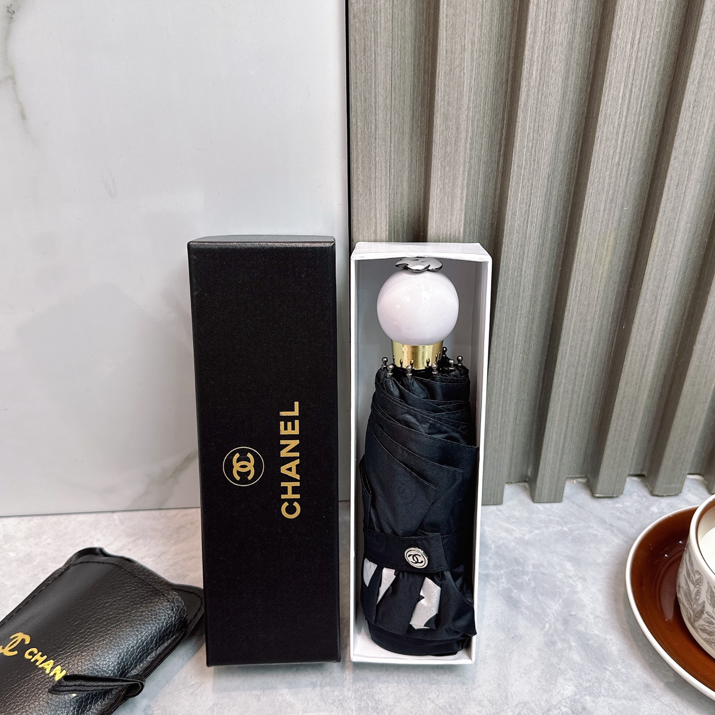 [TOP] CHANEL Umbrella - 2 Colors