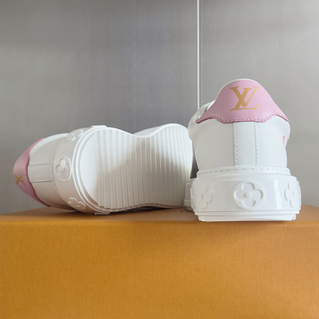[TOP] Louis Vuitton LV x TM Time Out Sneakers - White