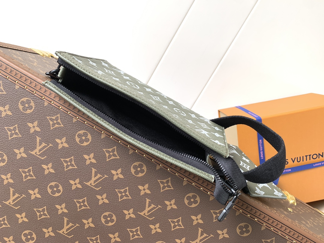 [TOP] Louis Vuitton LV Gaston Portable Wallet 22*14.5*4.5cm - 2 Colour