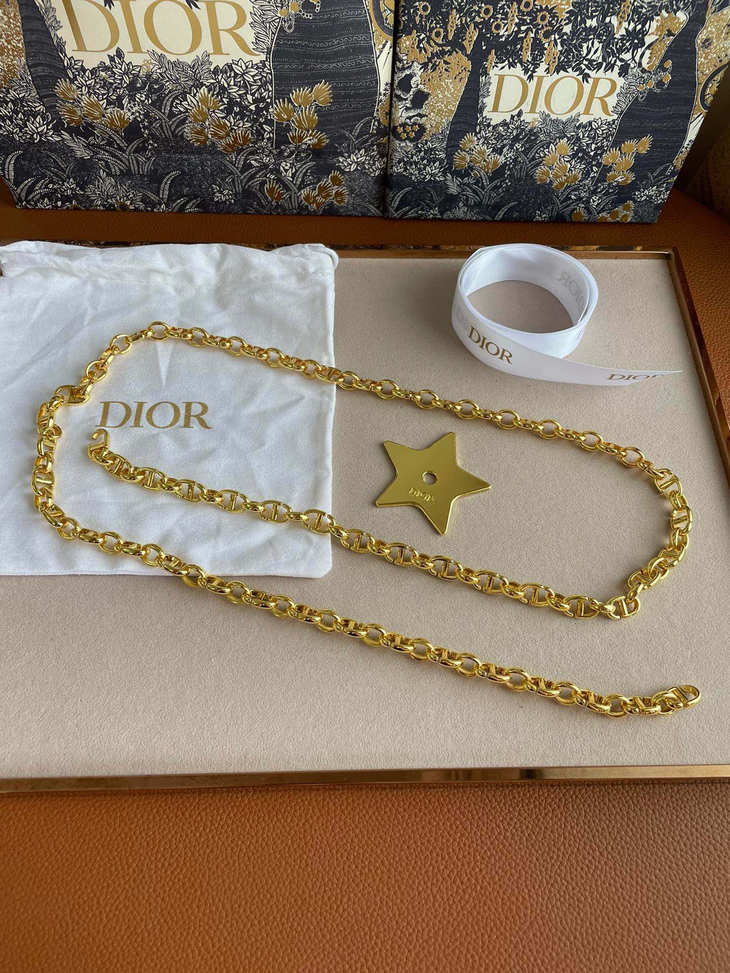 [TOP] Christian Dior CD Waist Chain - 2 Colour