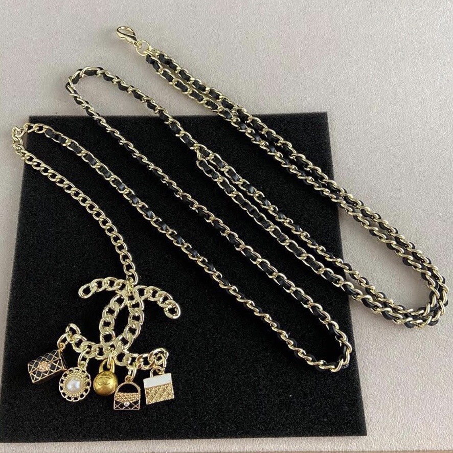 [TOP] CHANEL Waist Chain - Gold