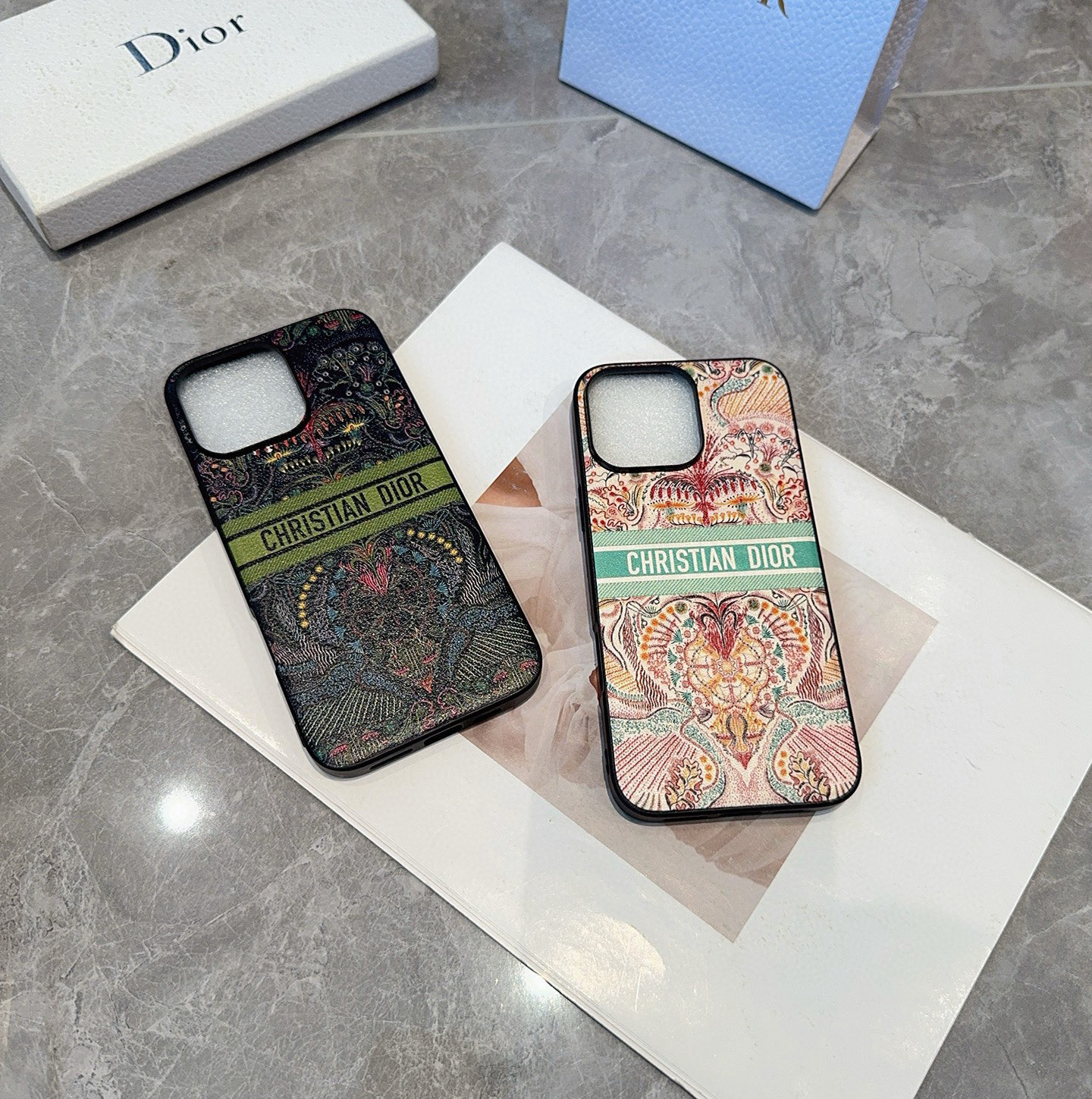 [TOP] Christian Dior iPhone Case-2 Colors