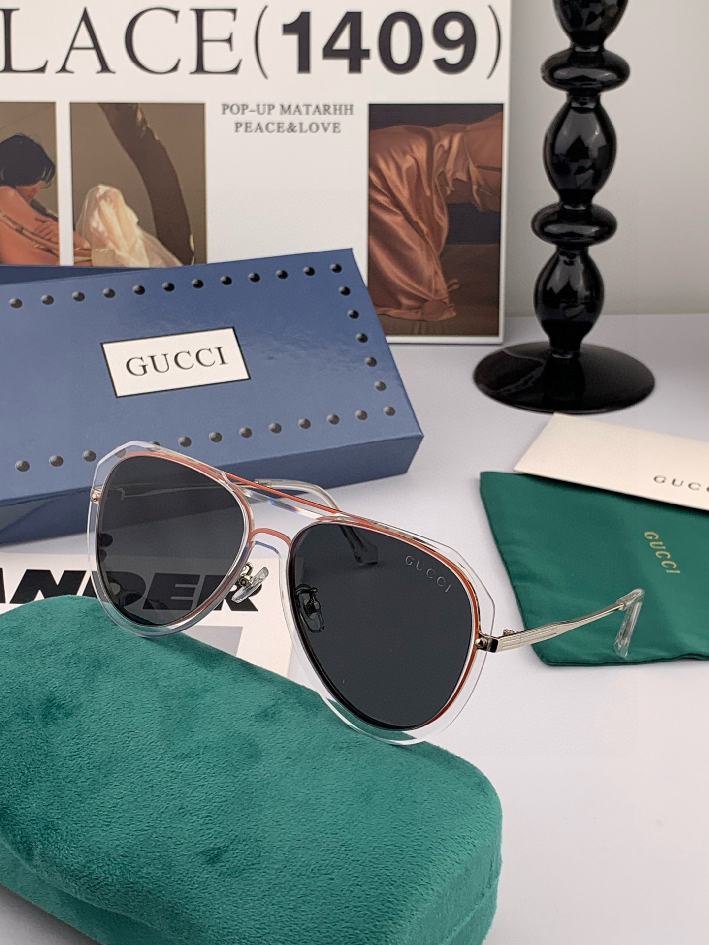 [TOP] GUCCI Sunglasses - 5 Colour