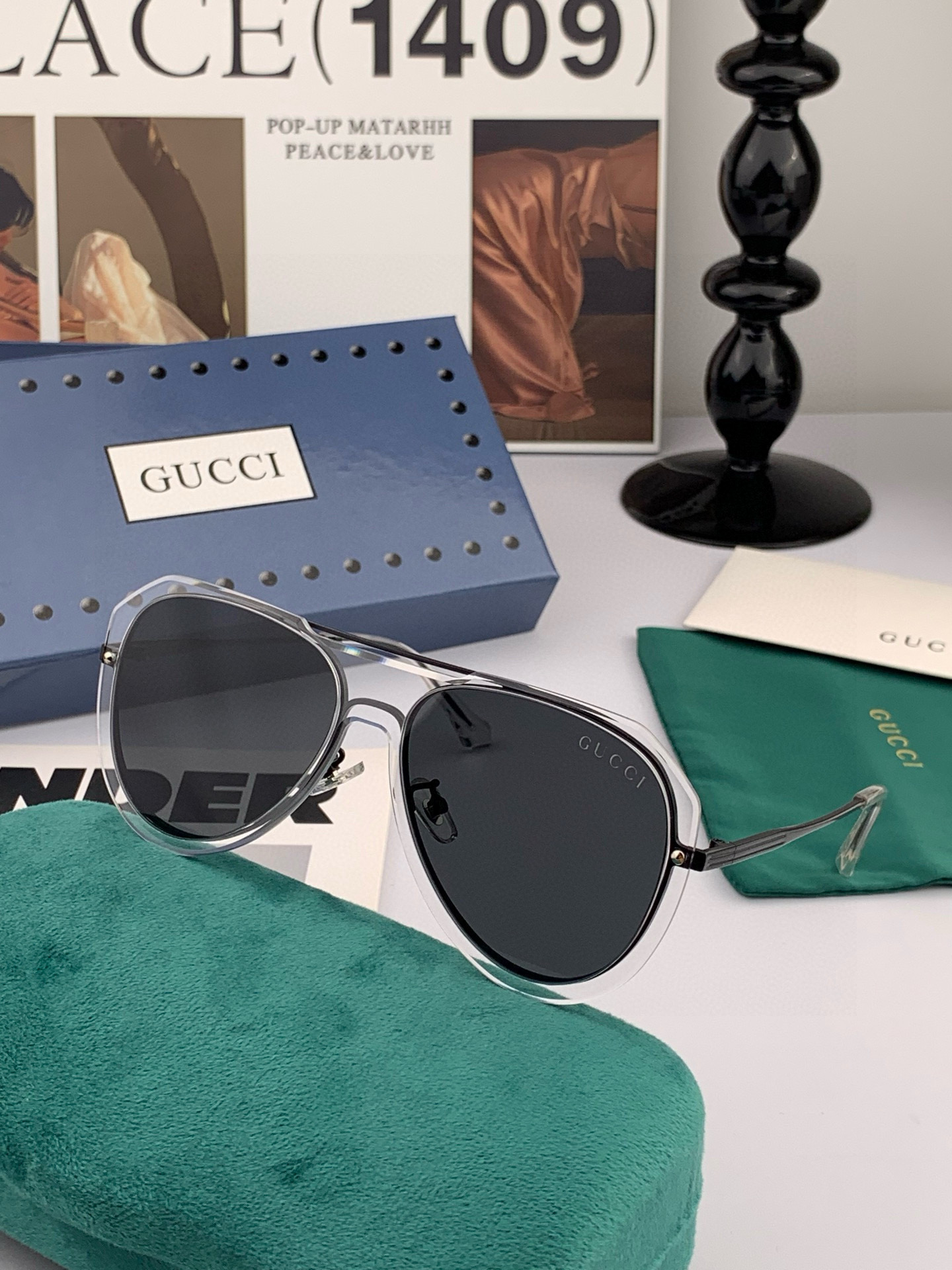 [TOP] GUCCI Sunglasses - 5 Colour