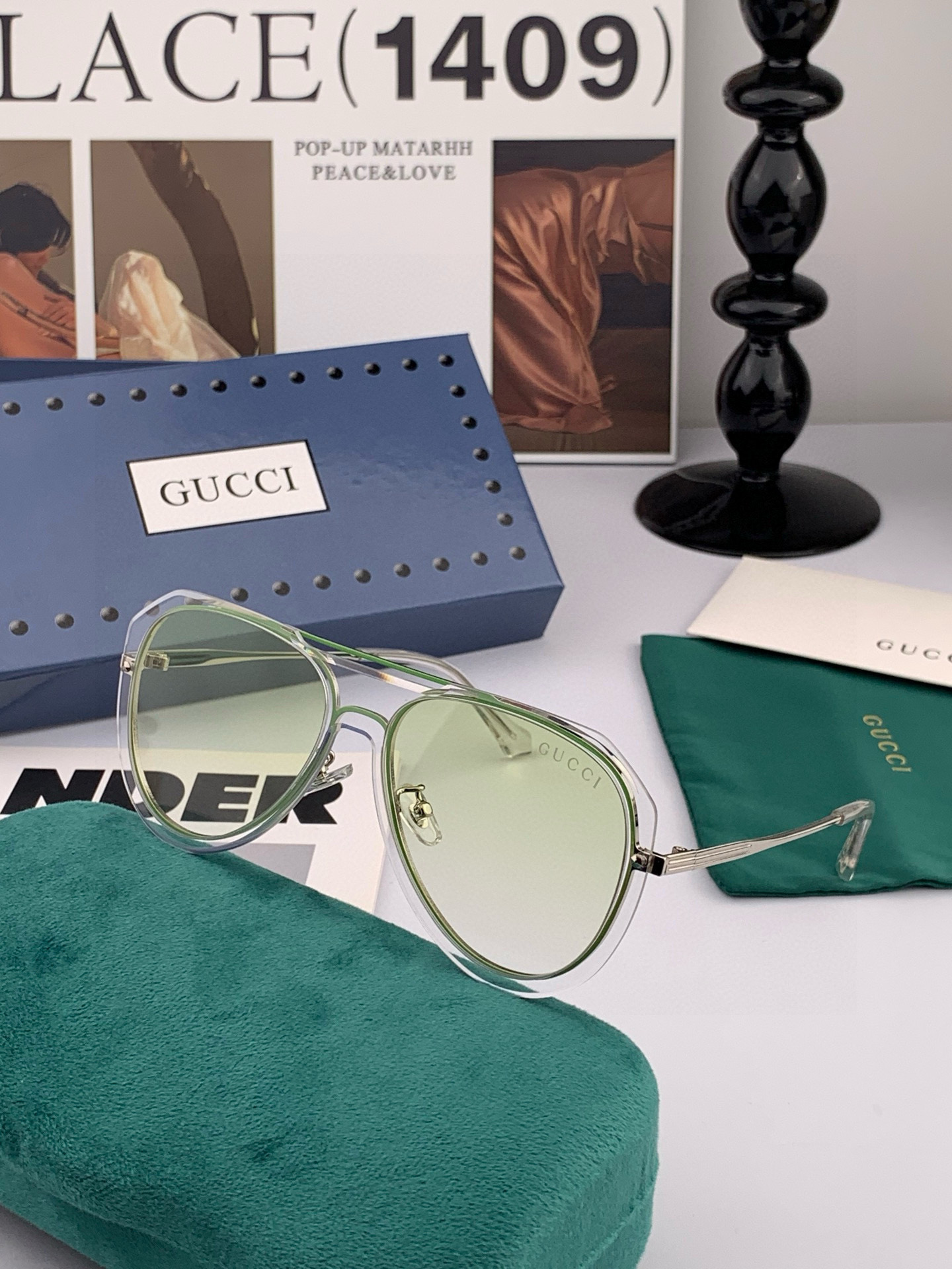 [TOP] GUCCI Sunglasses - 5 Colour