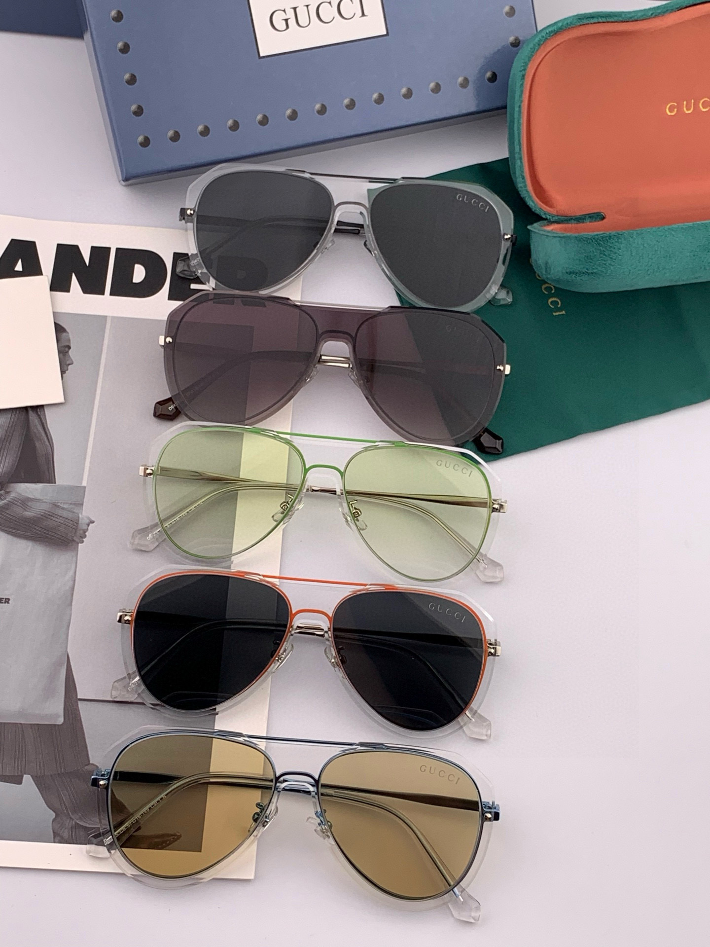 [TOP] GUCCI Sunglasses - 5 Colour