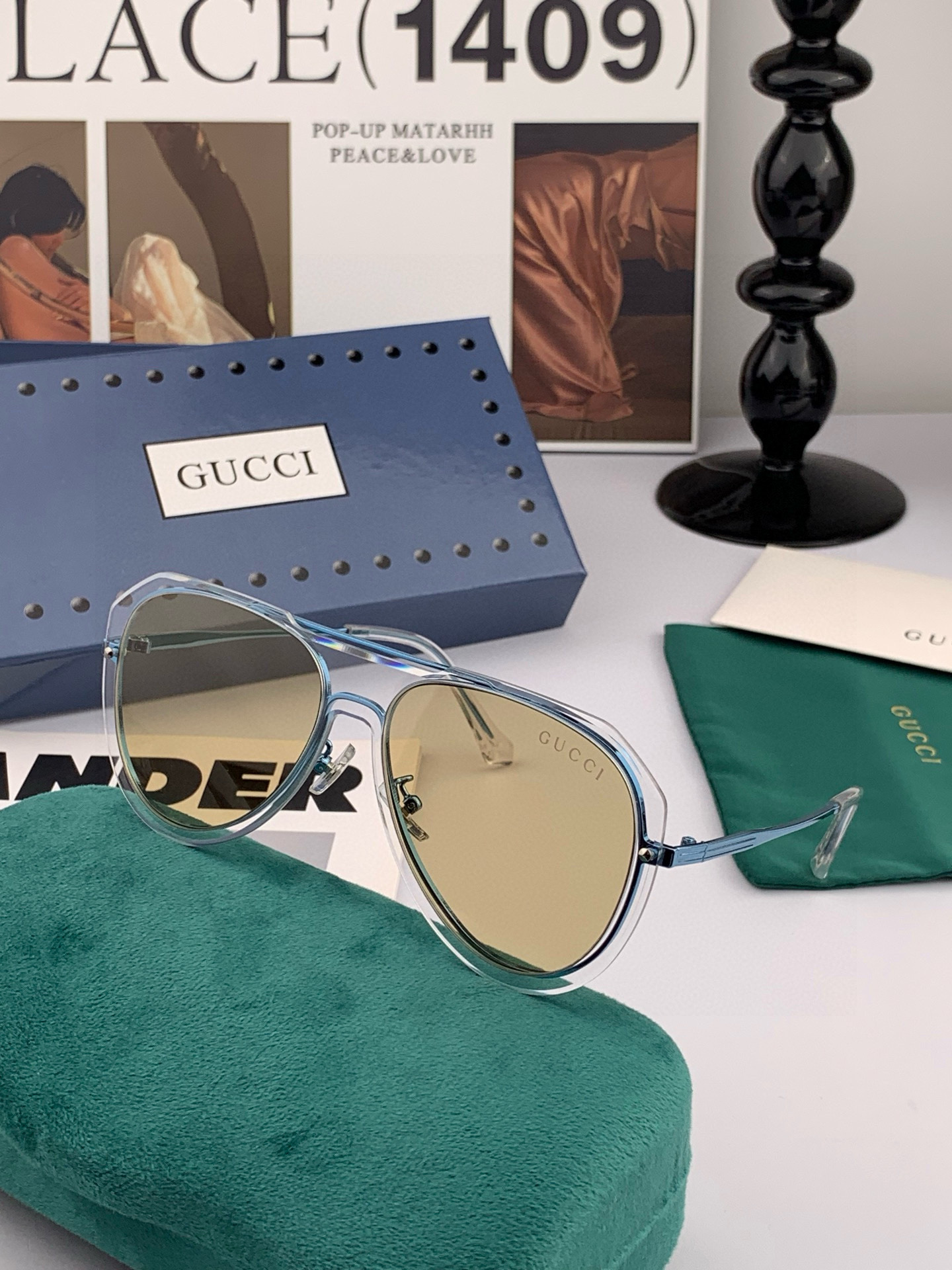 [TOP] GUCCI Sunglasses - 5 Colour