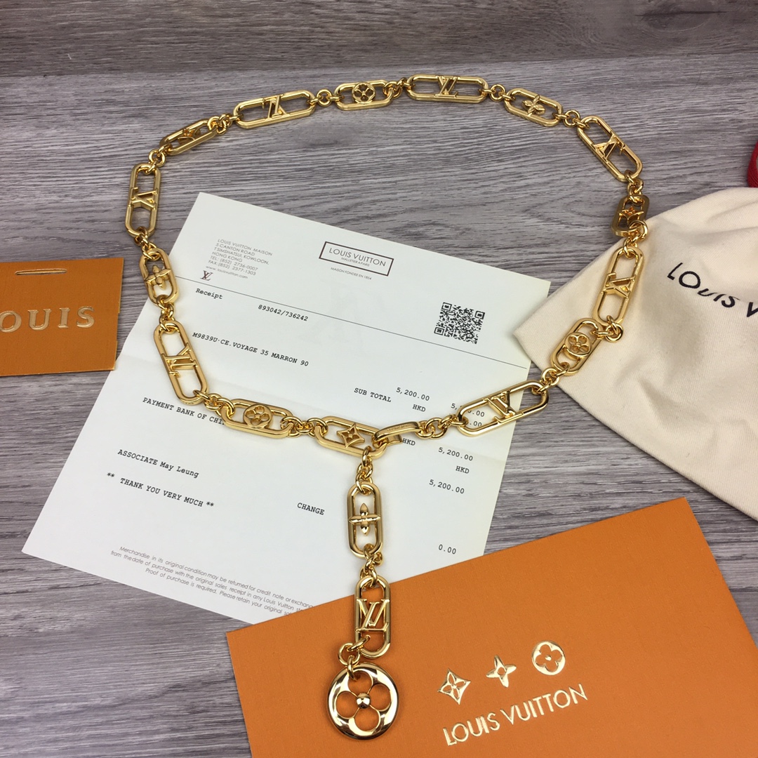 [TOP] LOUIS VUITTON Waist Chain - 2 Colors