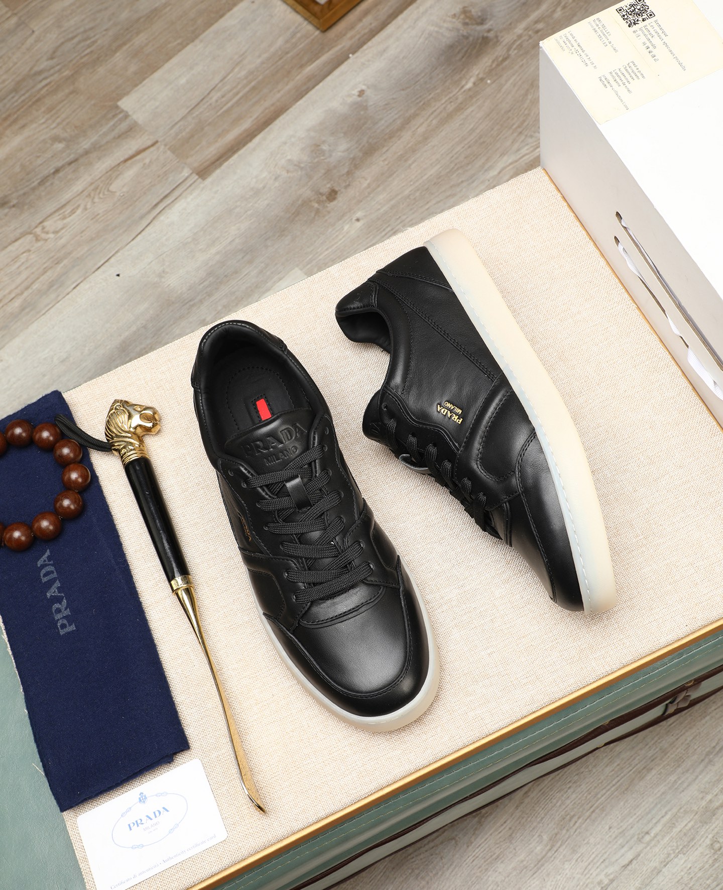 [TOP] PRADA Men's Shoes -  3 Colour