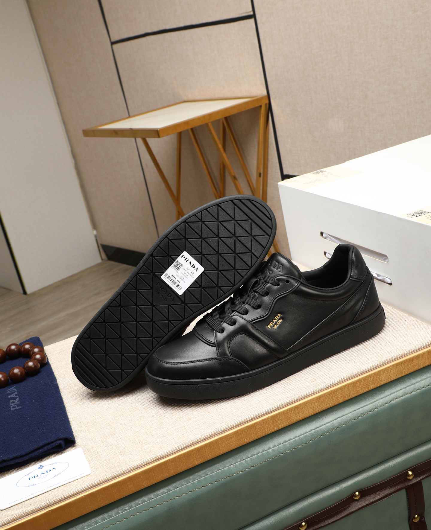 [TOP] PRADA Men's Shoes -  3 Colour