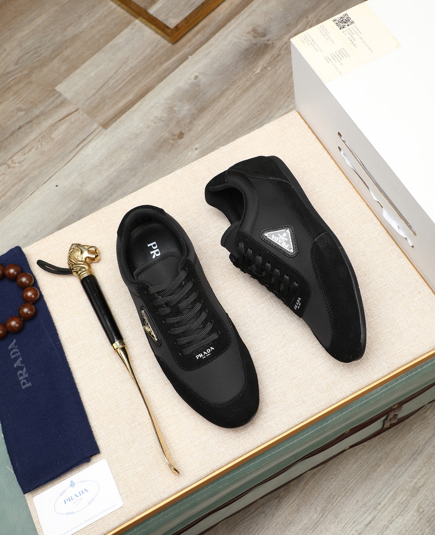 [TOP] PRADA Men's Shoes -  4 Colour