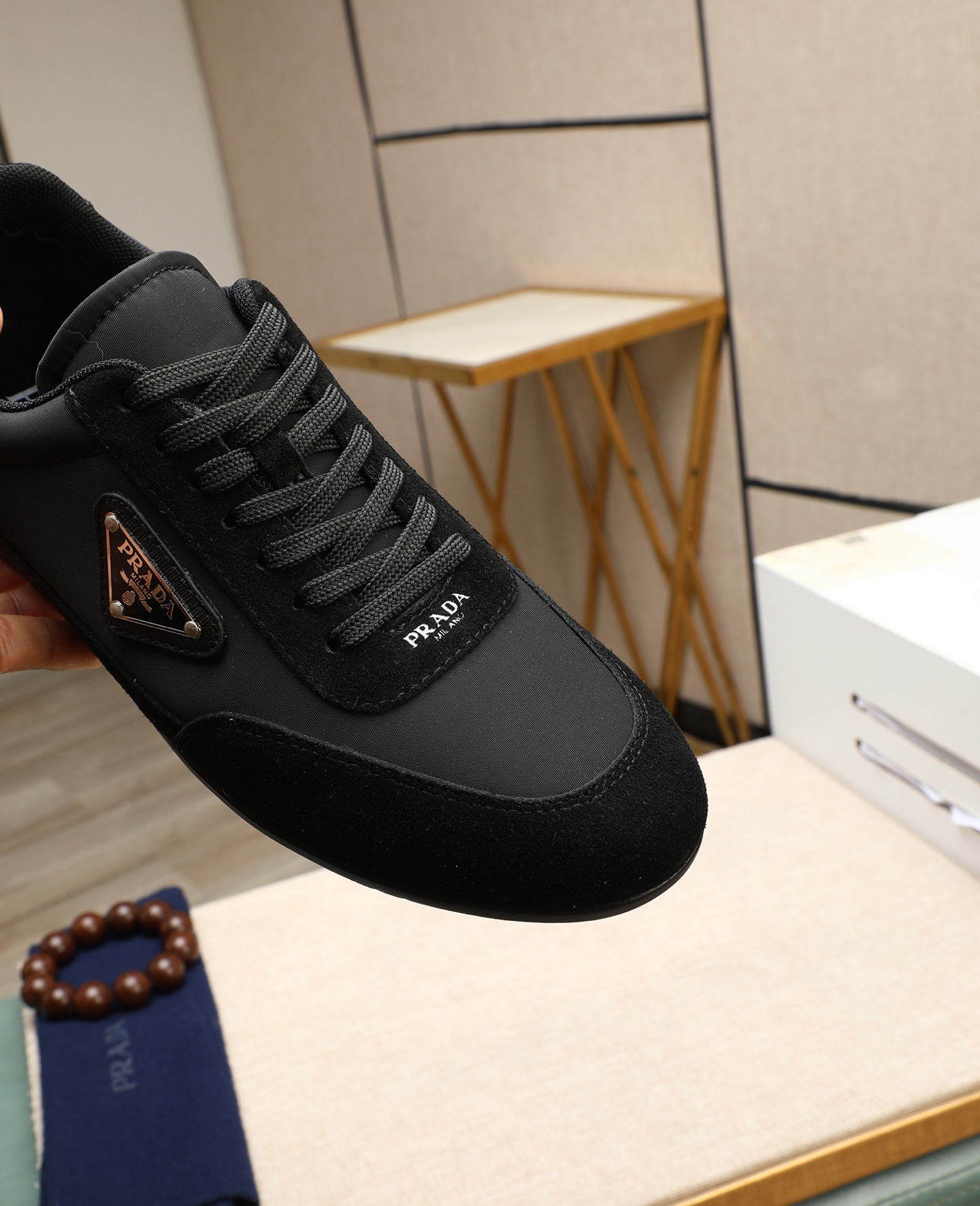 [TOP] PRADA Men's Shoes -  4 Colour