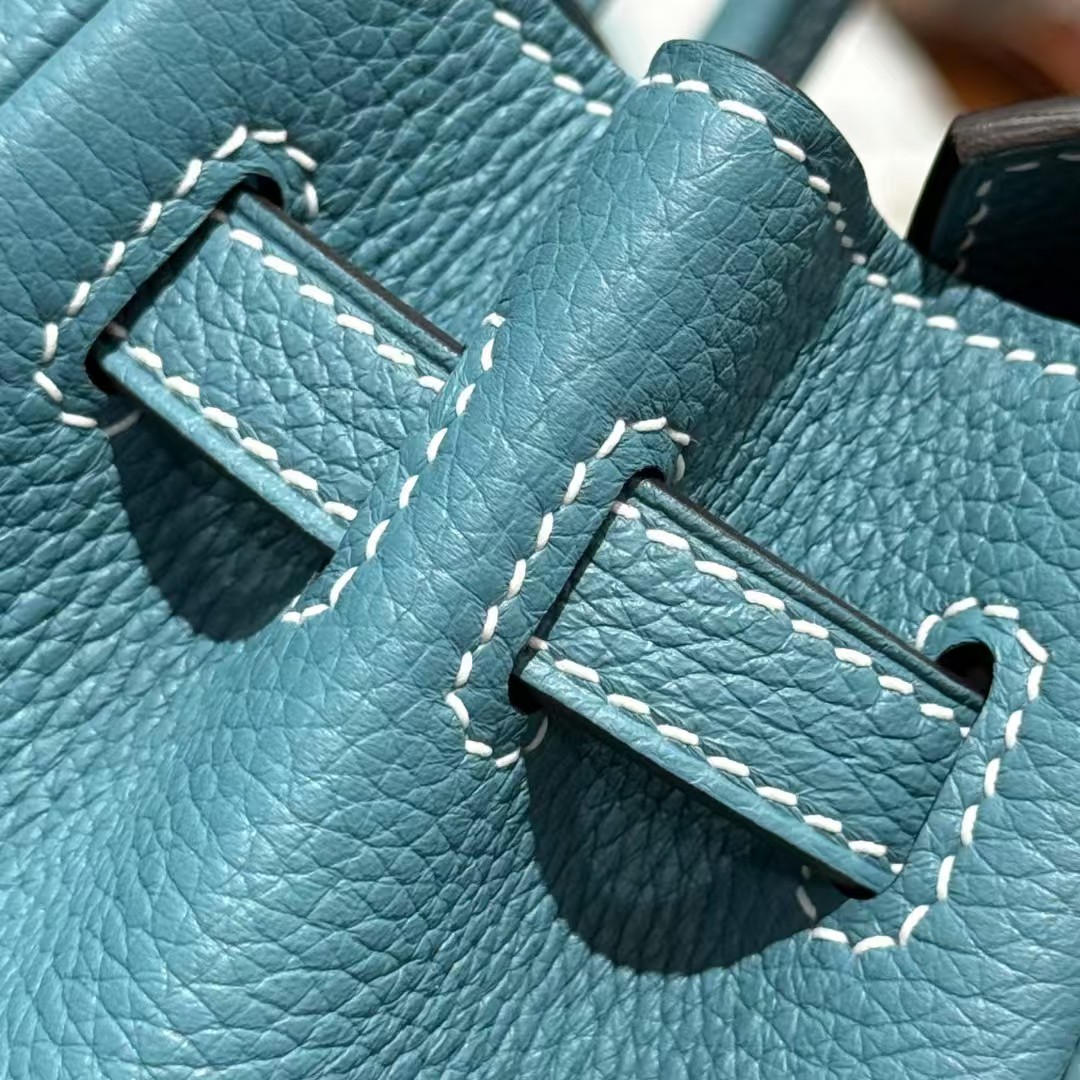 [TOP] HERMES Birkin Togo Leather 30cm - Jeans Blue & SHW