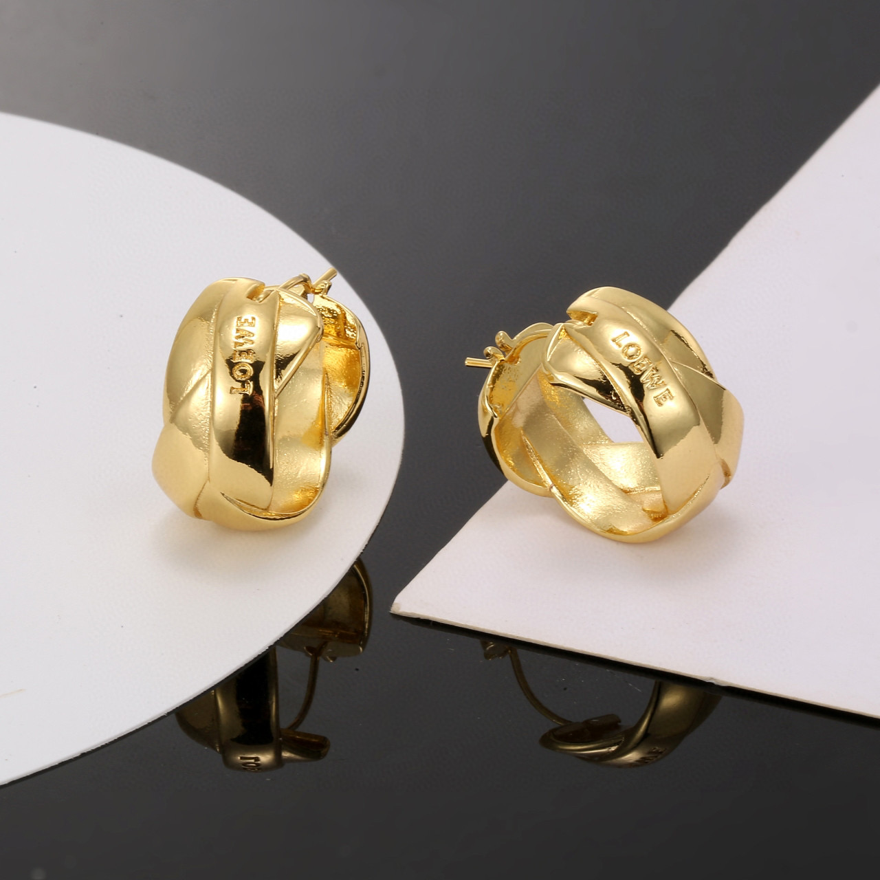 [TOP] LOEWE Earrings - Gold