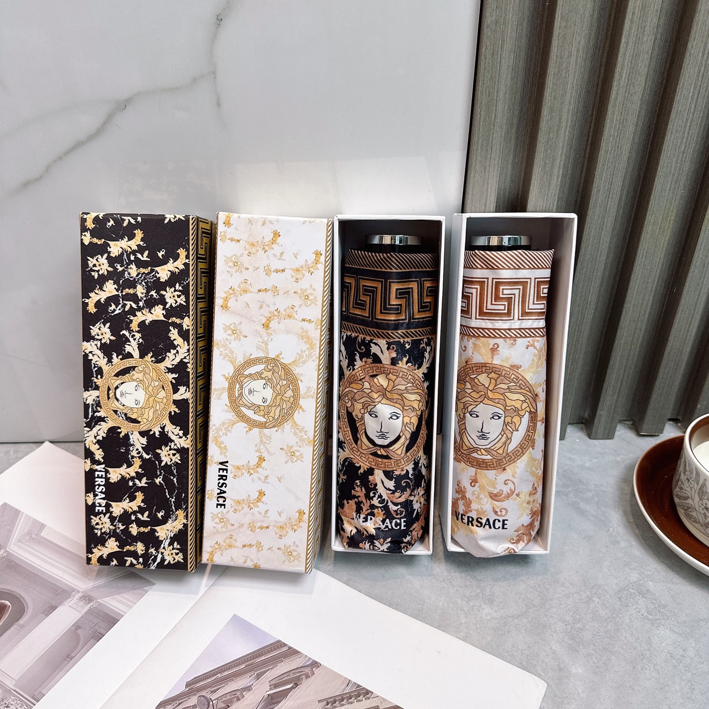 [TOP] VERSACE Umbrella - 2 Colors