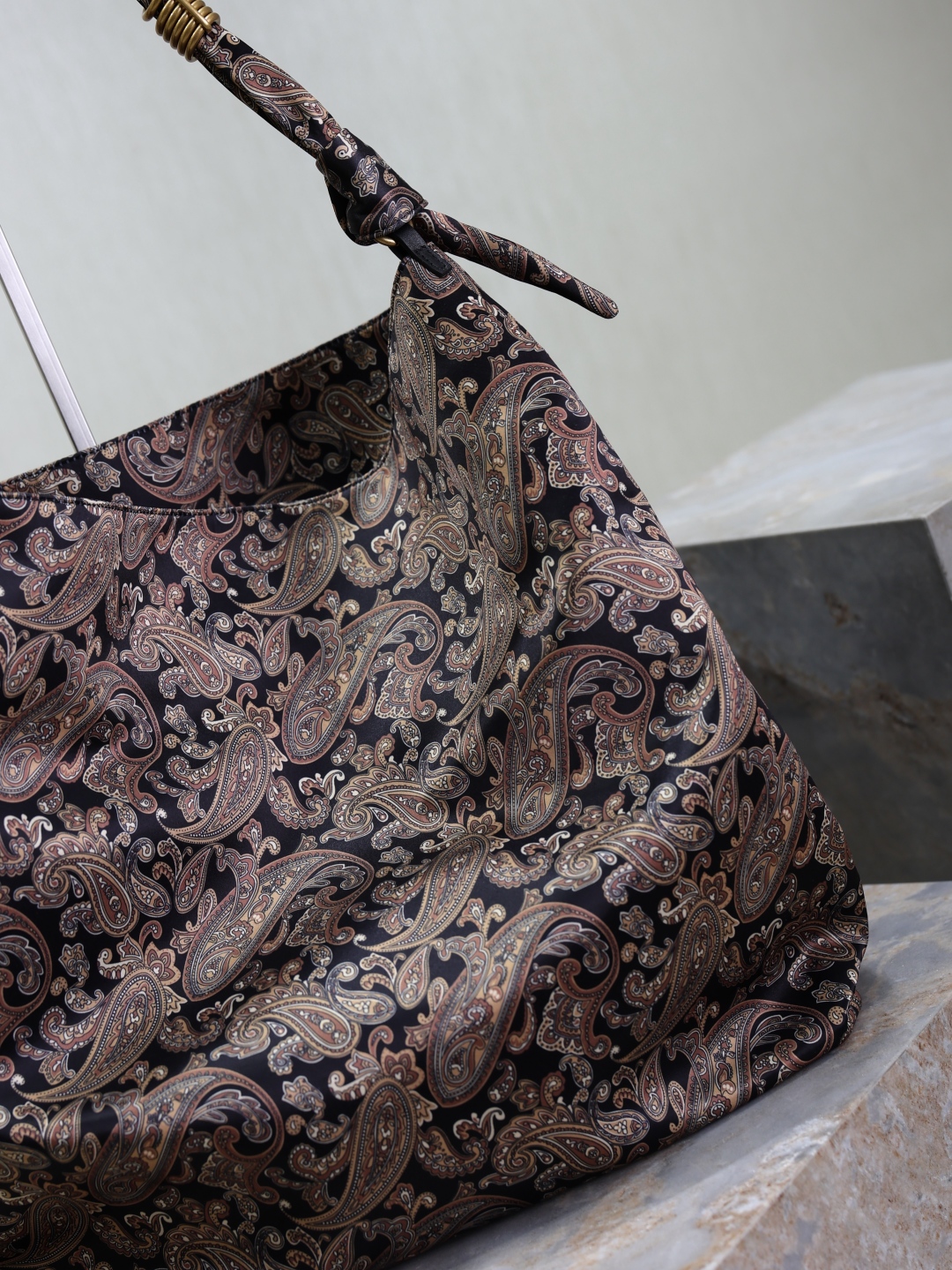 [TOP] Yves Saint Laurent YSL Jacquard Handbag 40×50×1cm - Jacquard Style