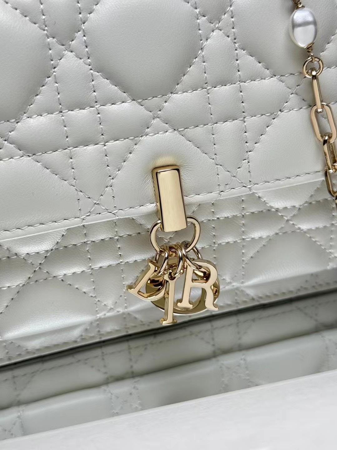 [TOP] Christian Dior Chain Pouch Bag 19.5 x 12.5 x 5cm - 3 Color & GHW