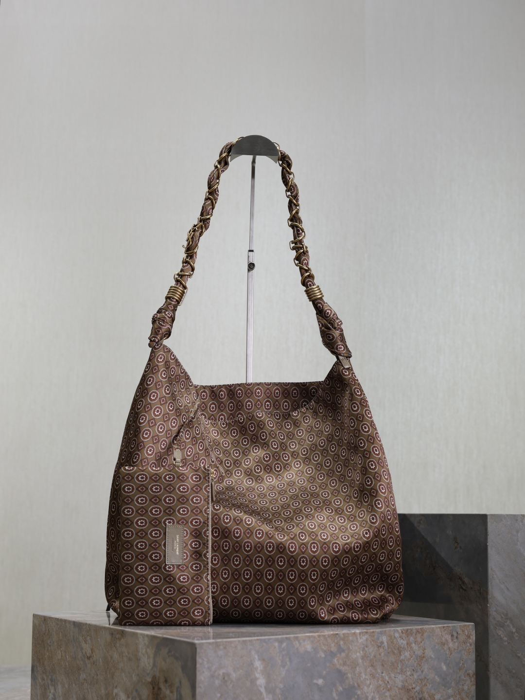 [TOP] Yves Saint Laurent YSL Jacquard Handbag 40×50×1cm - Jacquard Style