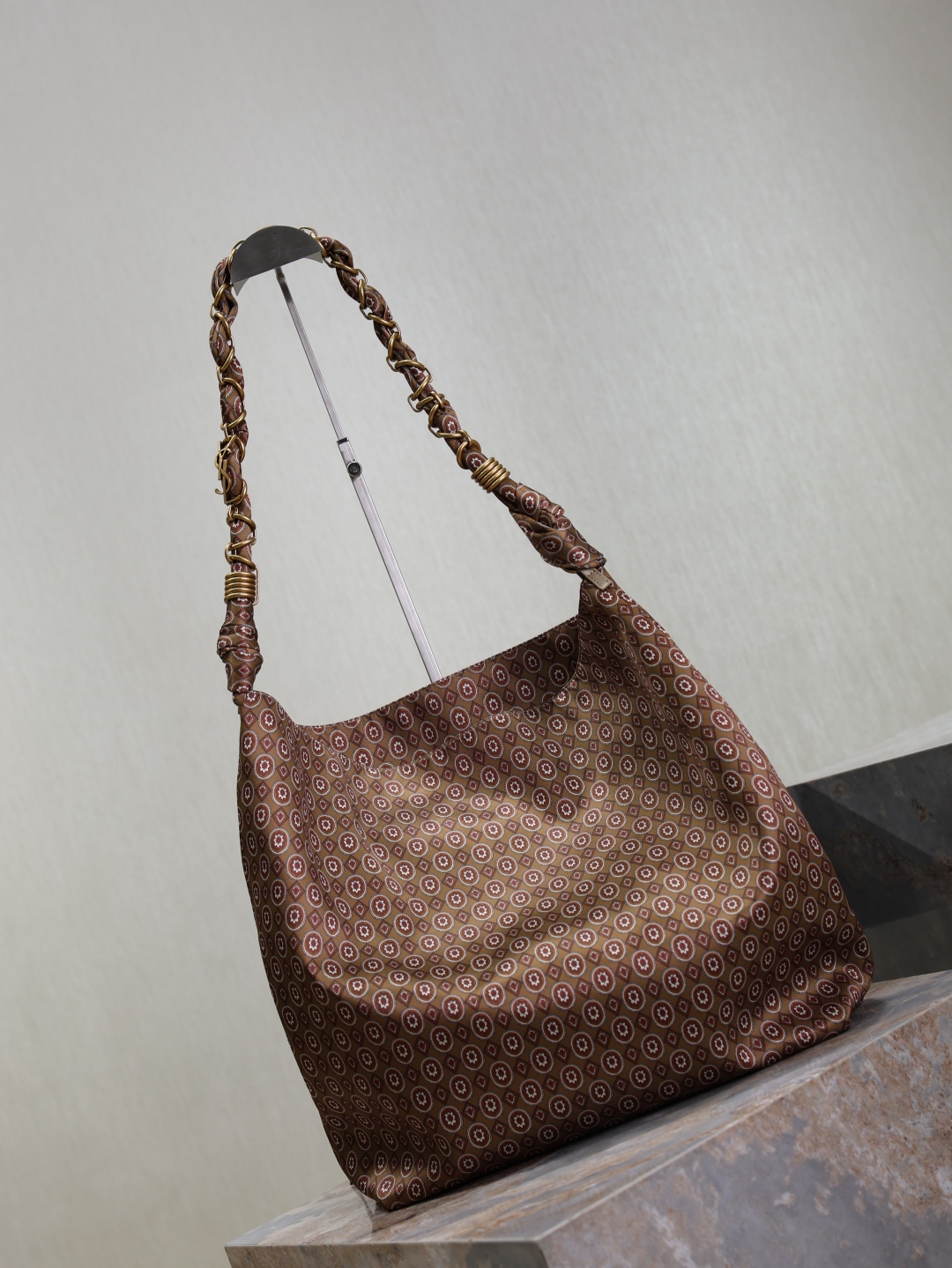 [TOP] Yves Saint Laurent YSL Jacquard Handbag 40×50×1cm - Jacquard Style