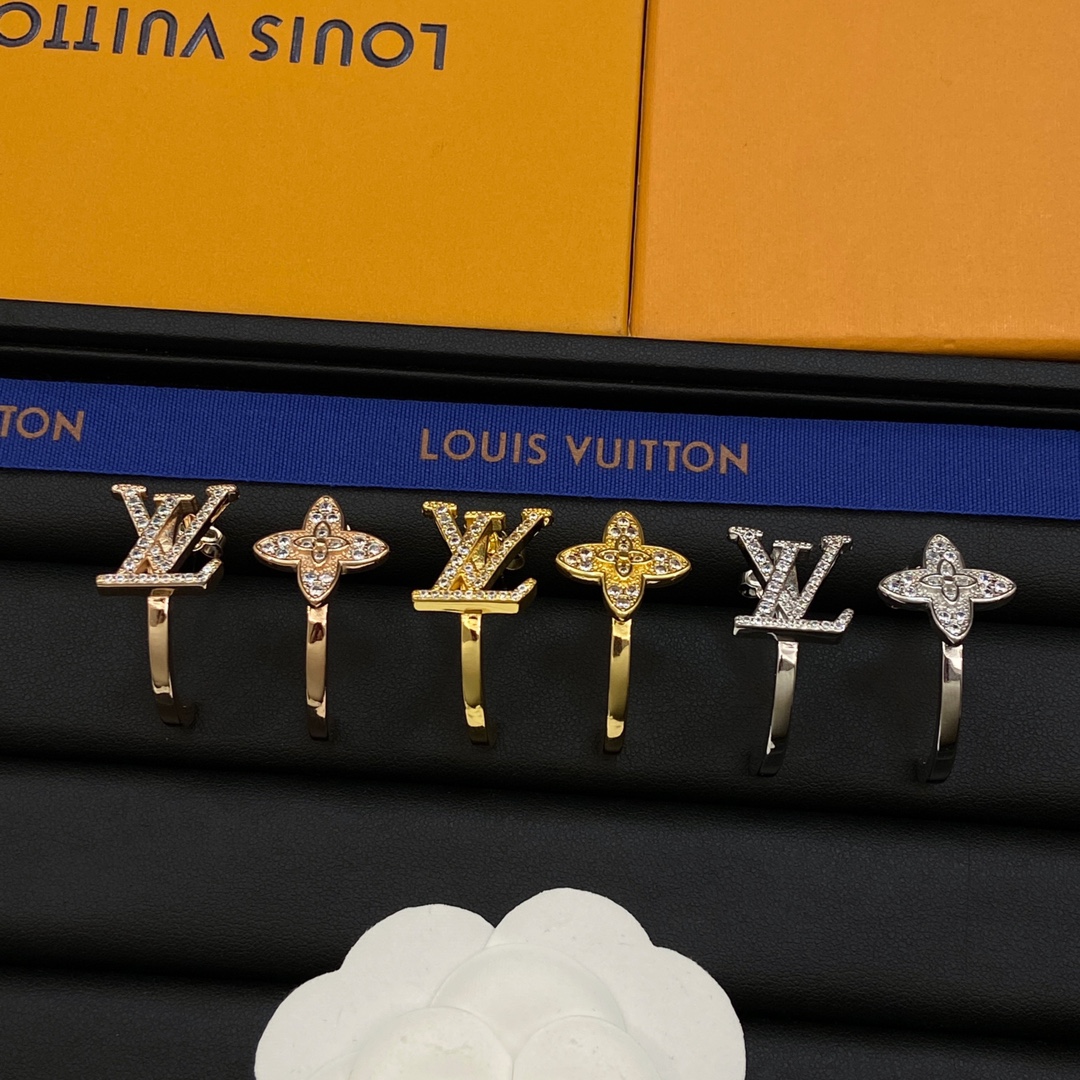 [TOP] Louis Vuitton LV Earrings - 3 Color