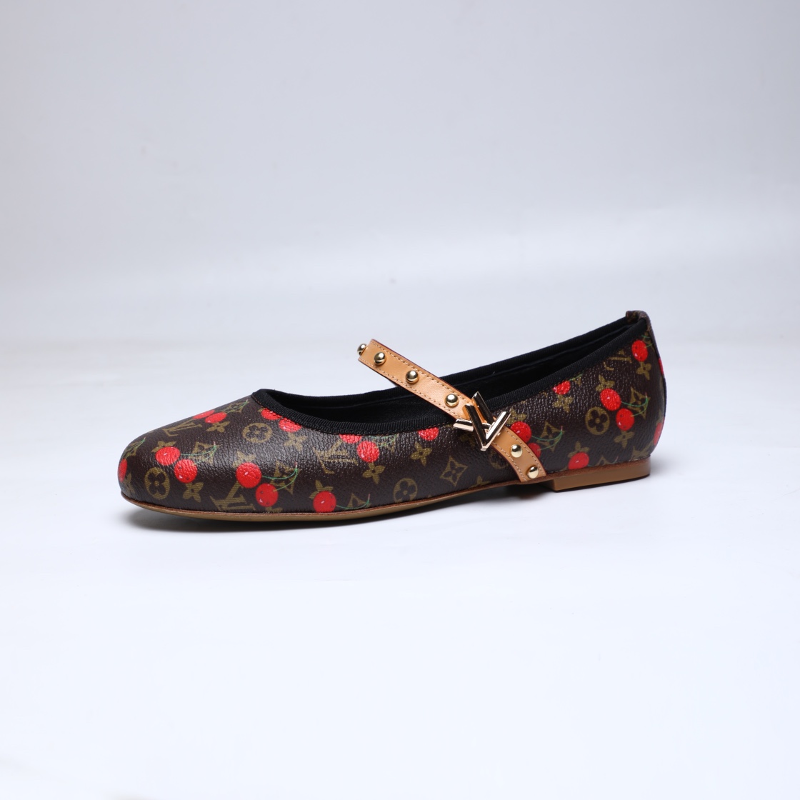 [TOP] Louis Vuitton LV Cherry Flats - 4 Colour