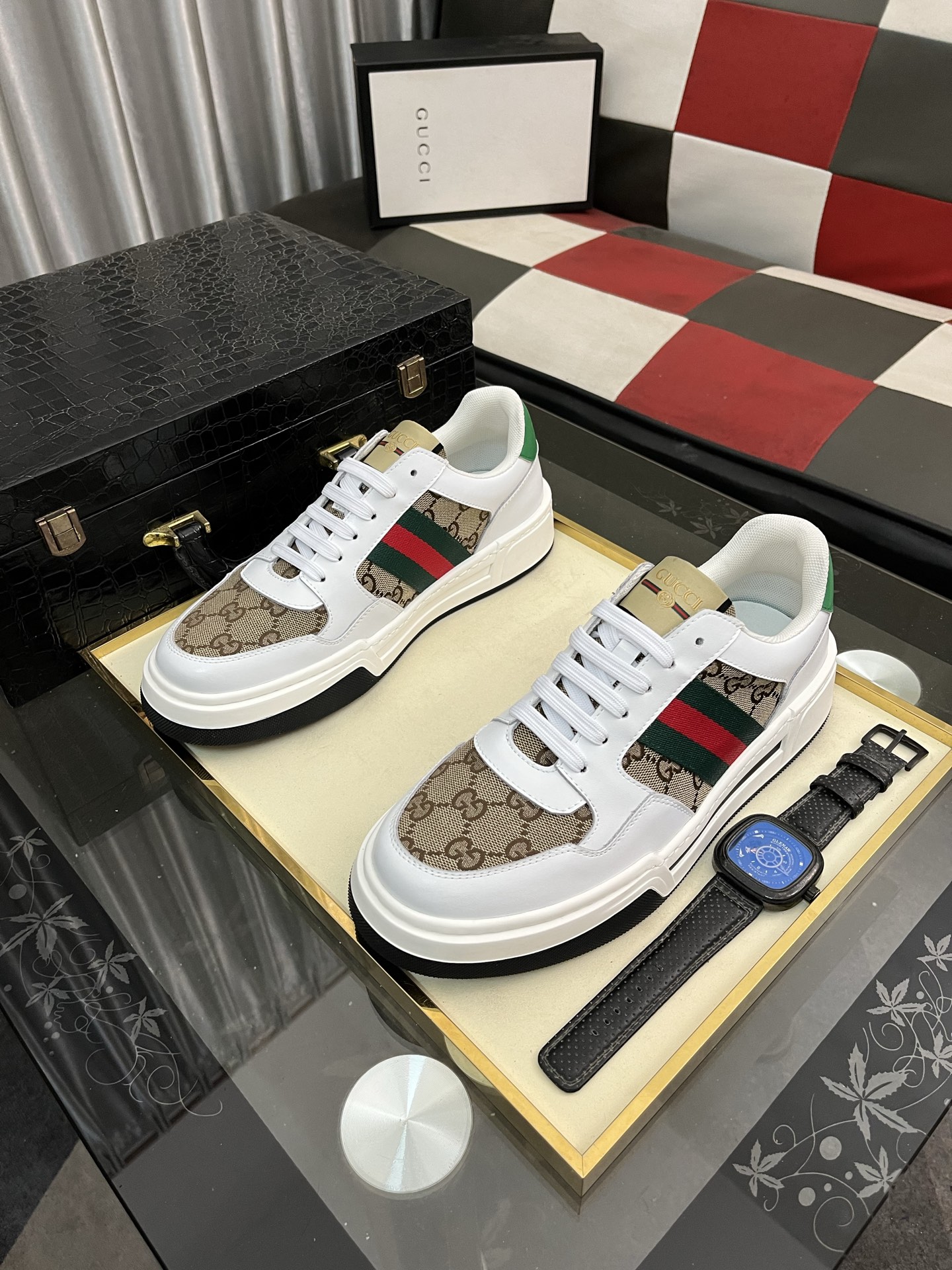 [TOP] GUCCI Men's Casual Shoes - 3 Colors