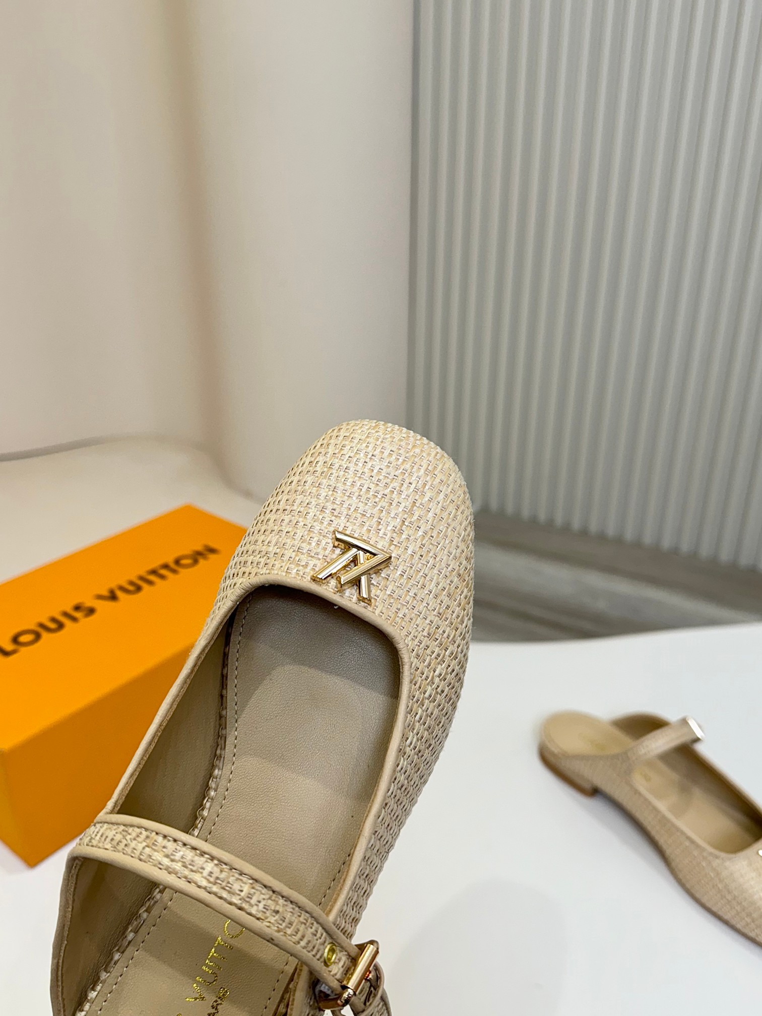 [TOP] Louis Vuitton LV Weaving Slippers - 2 Colour
