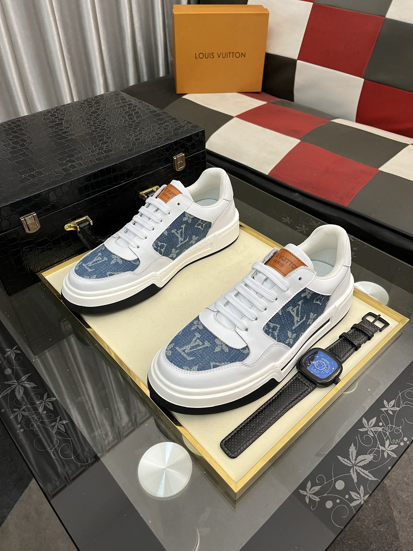 [TOP] Louis Vuitton LV Men's Casual Shoes - 2 Colors