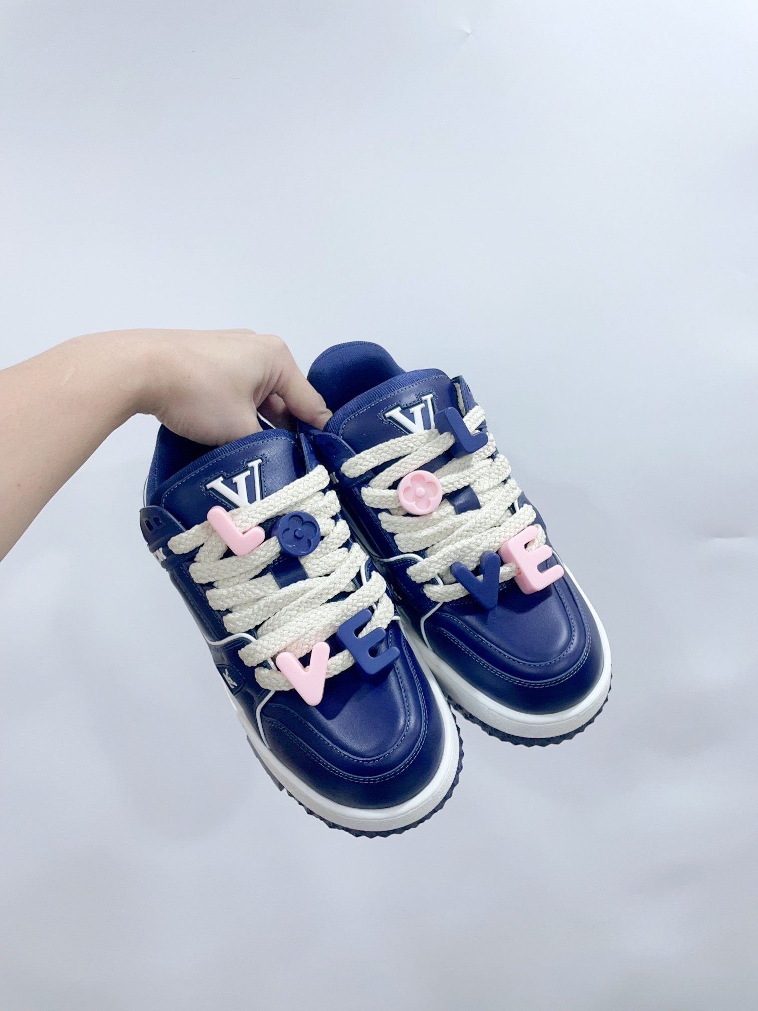 [TOP] Louis Vuitton LV Trainer Maxi Sneakers - 2 Colour