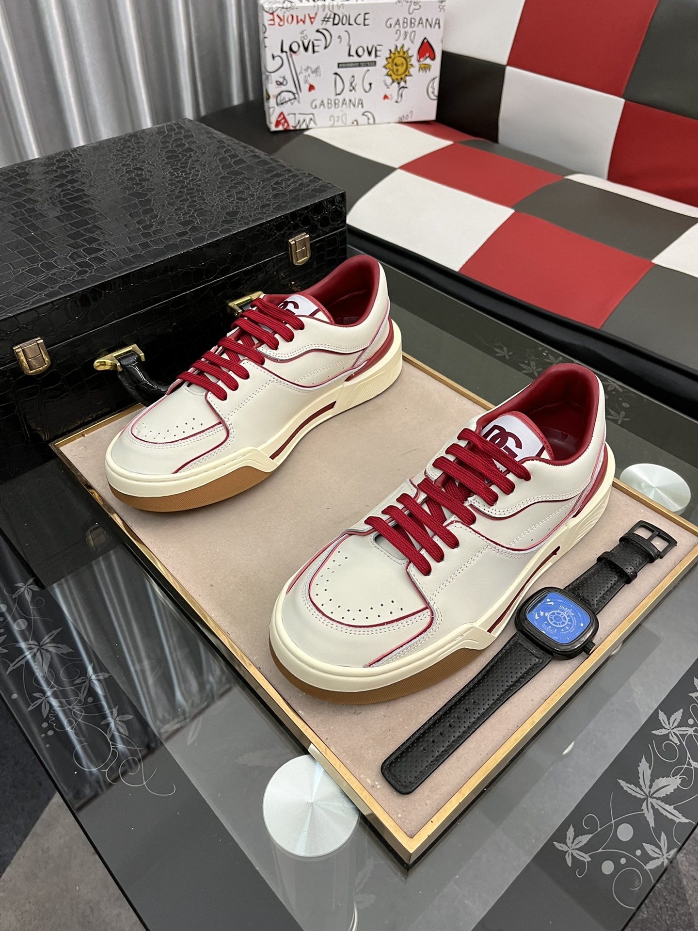 [TOP] Dolce & Gabbana D&G Men's Sports Casual Shoes - 4 Colors