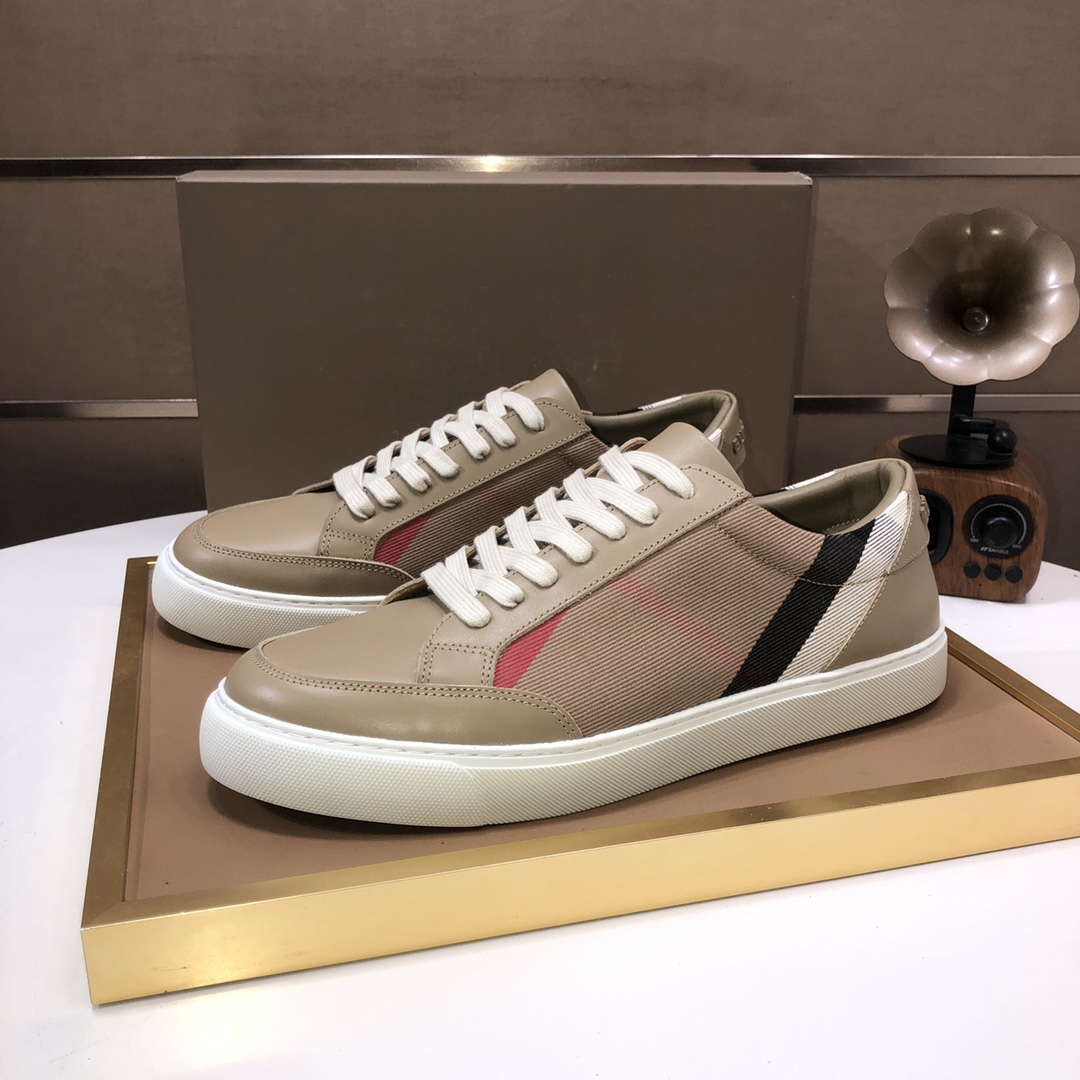 [TOP] BURBERRY Low-Top Sports Shoes - 3 Colors