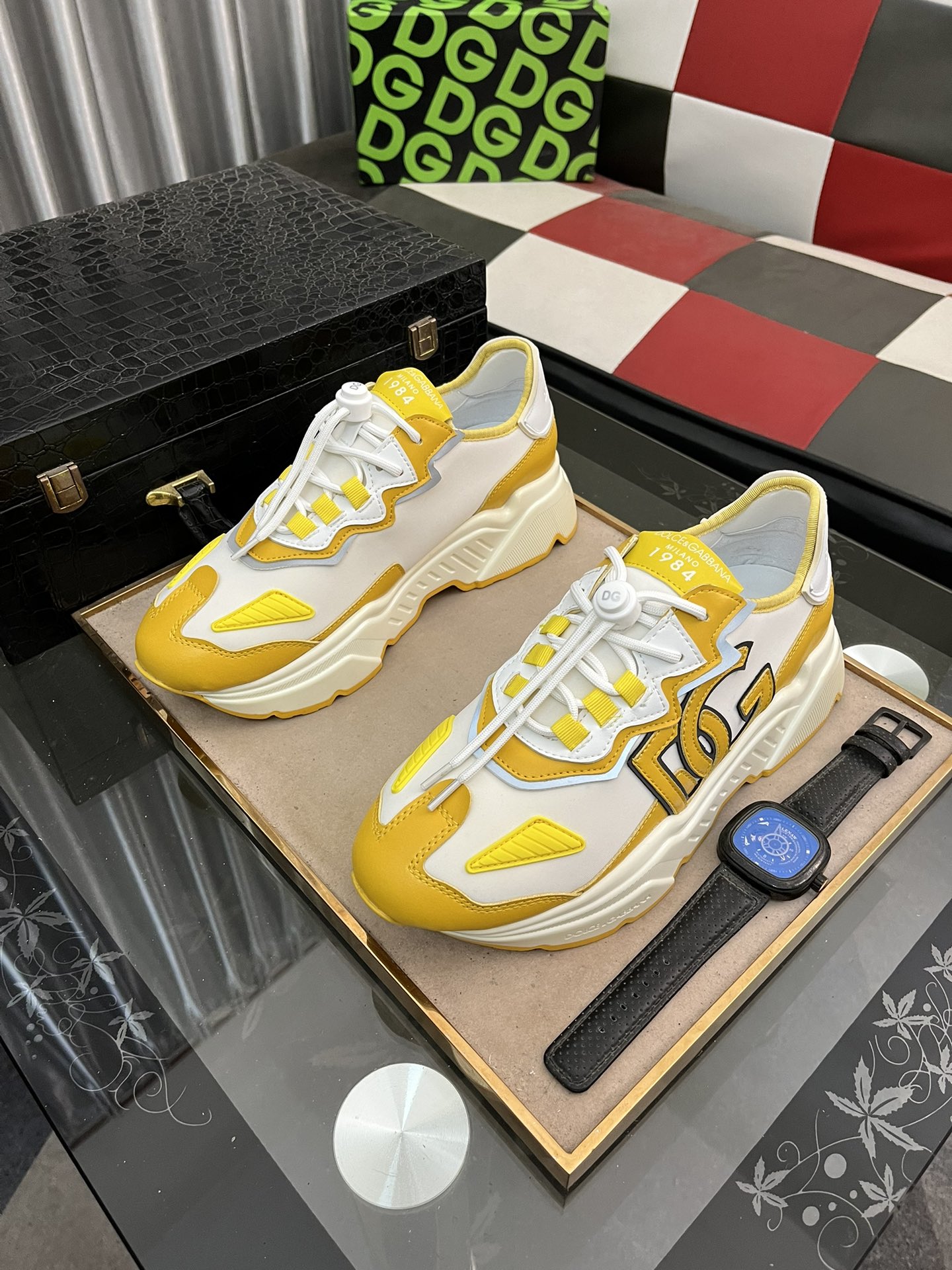 [TOP] Dolce & Gabbana D&G Sports Casual Shoes - 3 Colors