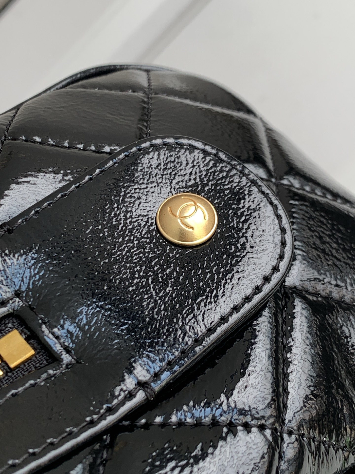 [TOP] CHANEL Bowling Bag 17-31-13 cm - Black