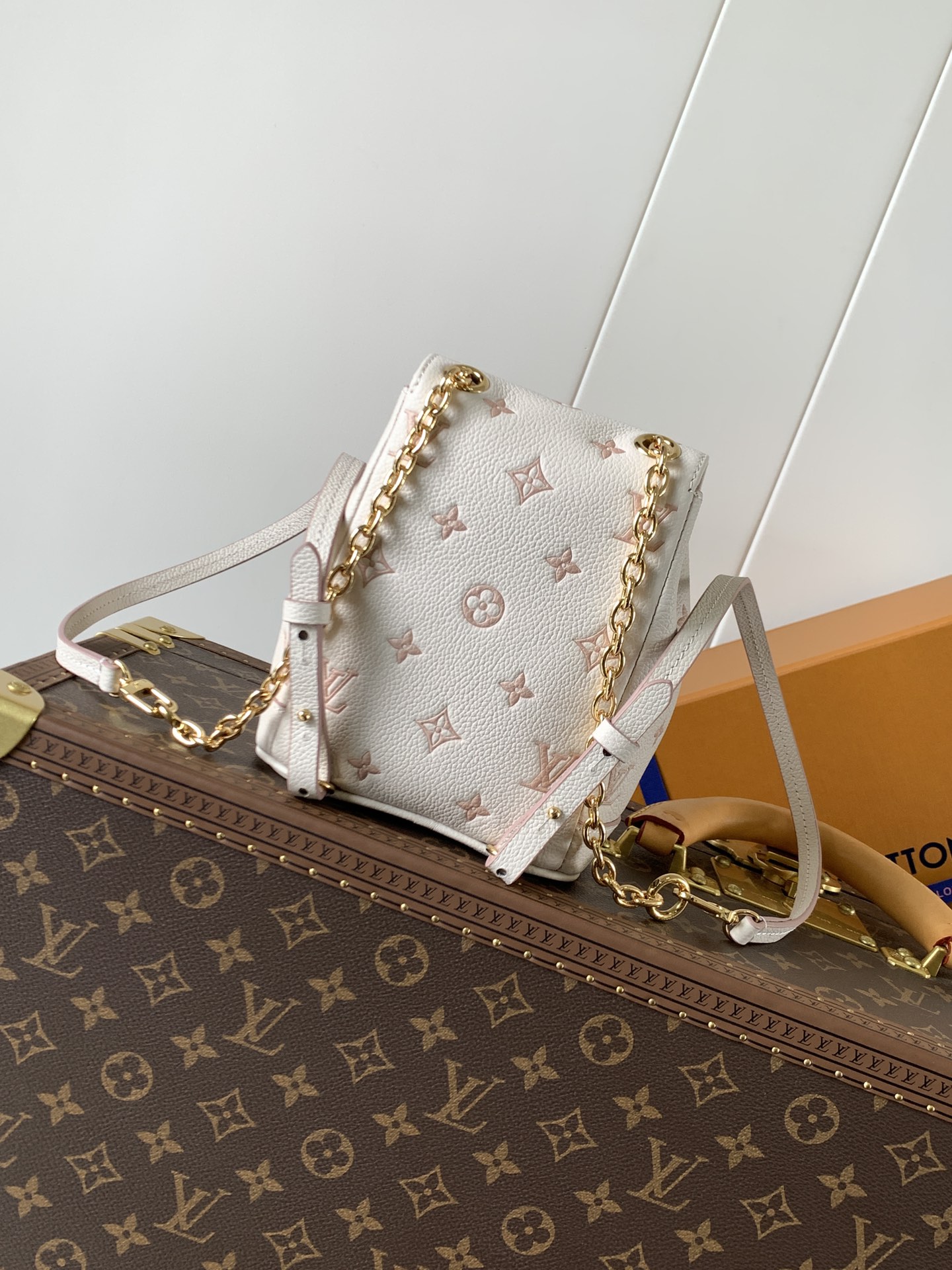 [TOP] Louis Vuitton LV Nano Noe Backpack 15*10*19cm - White