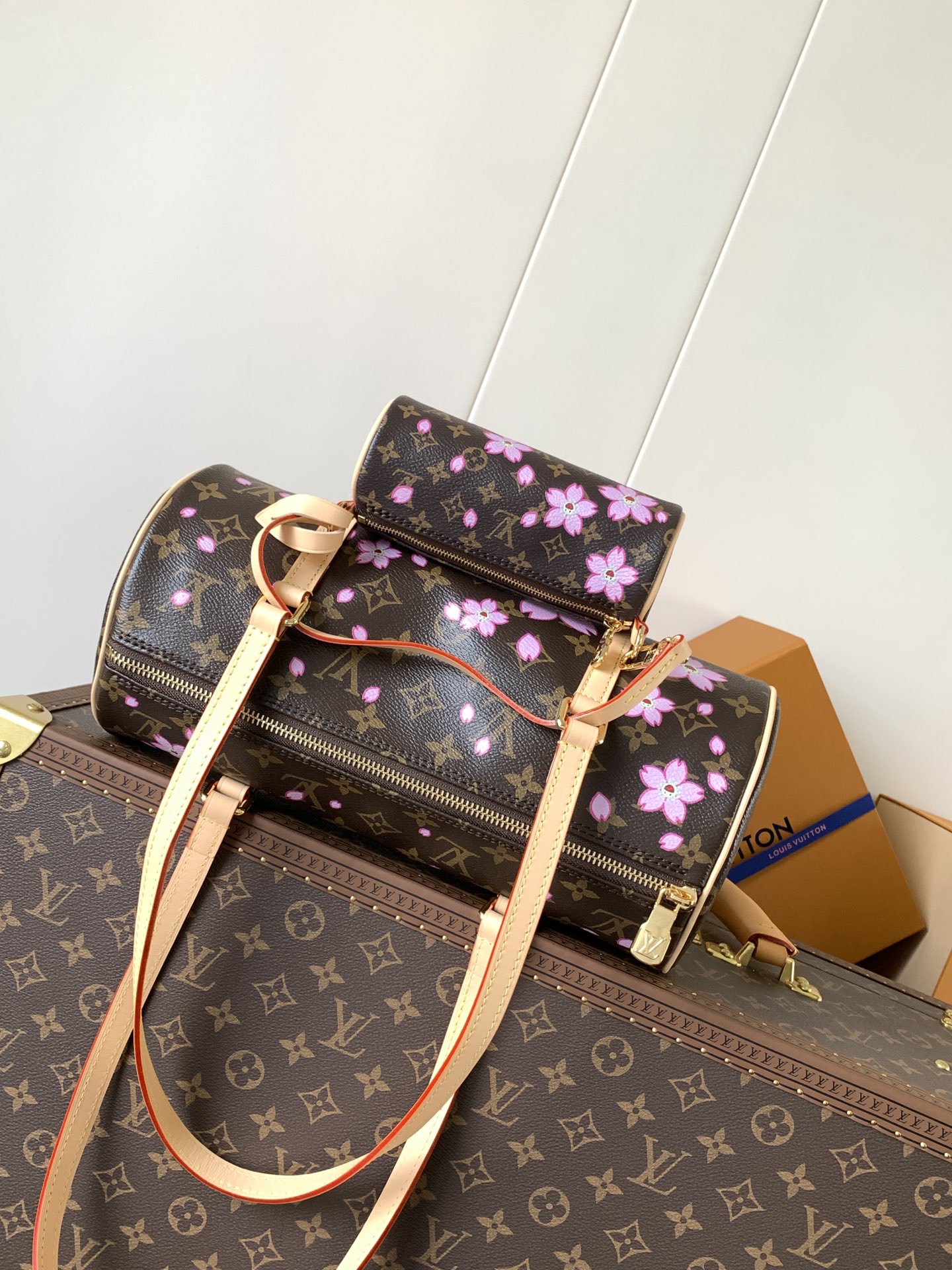 [TOP] Louis Vuitton LV Papillon Handbag 11*13*27cm - Monogram