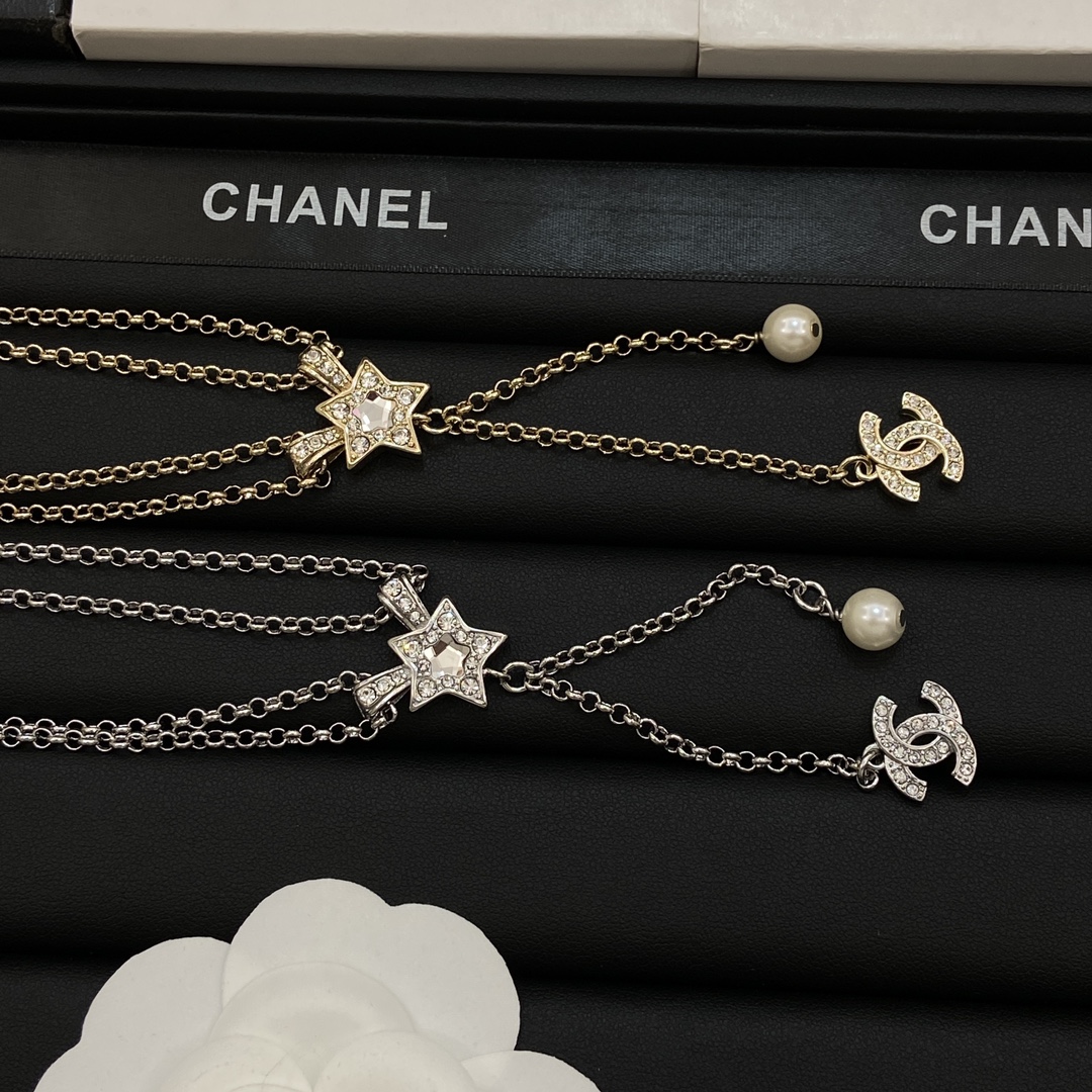 [TOP] CHANEL CC Necklace - 2 Color