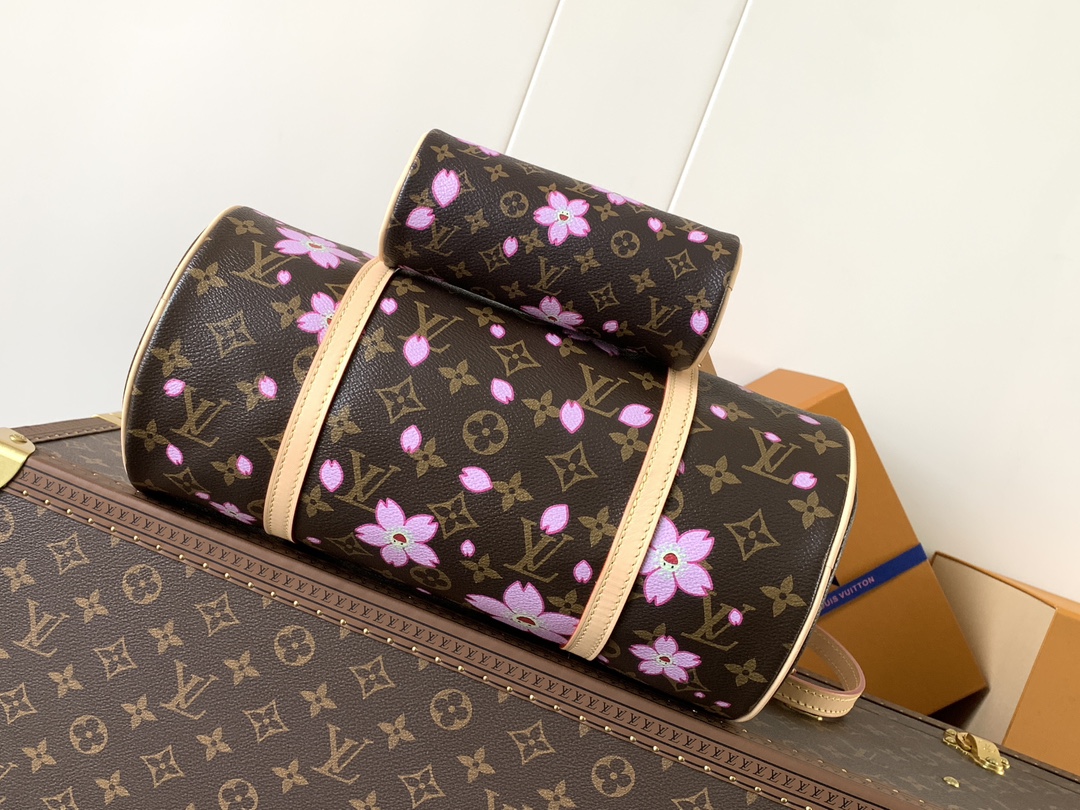 [TOP] Louis Vuitton LV Papillon Handbag 11*13*27cm - Monogram