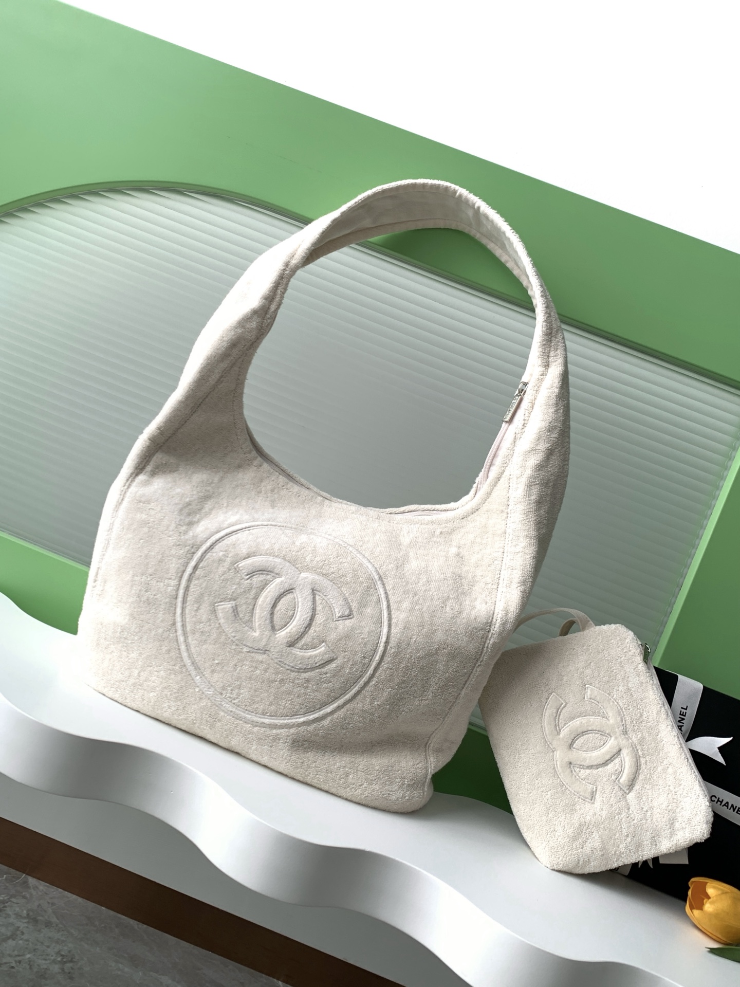 [TOP] CHANEL Coco Beach Bag 38-58-20 cm - 2 Colors
