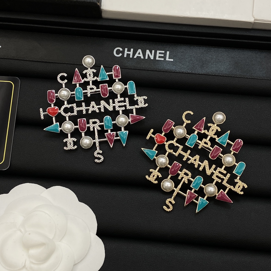 [TOP] CHANEL Brooch - 2 Colors