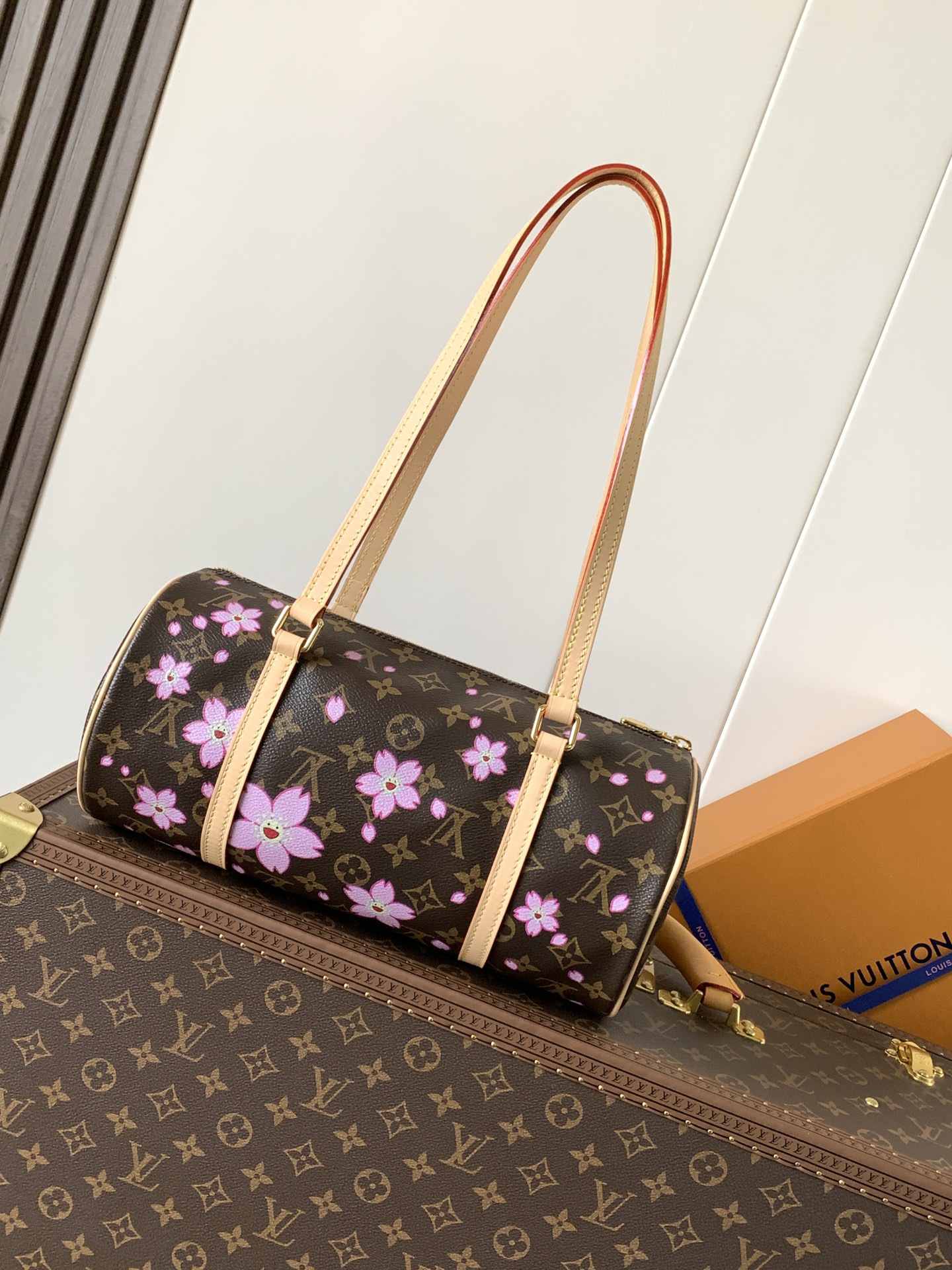 [TOP] Louis Vuitton LV Papillon Handbag 11*13*27cm - Monogram