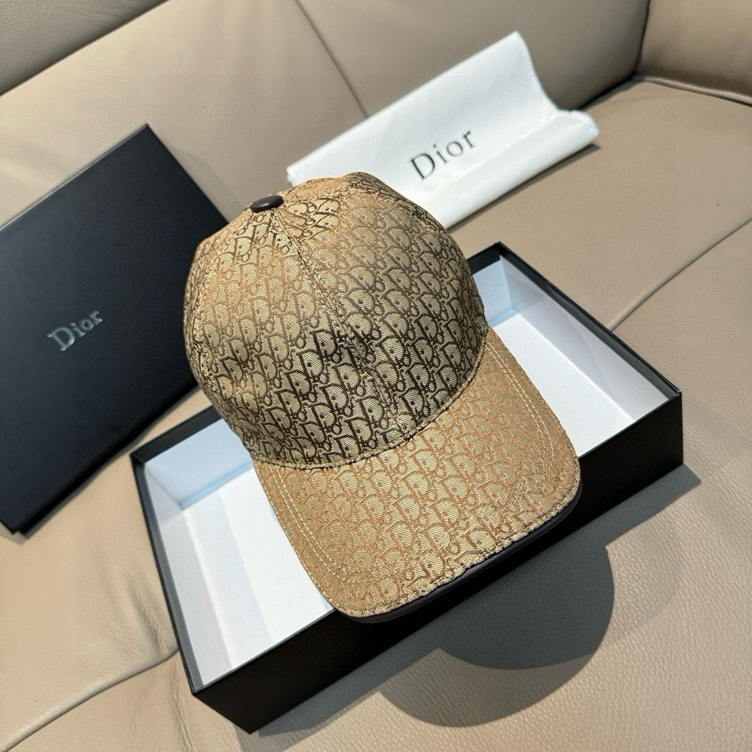 [TOP] Christian Dior Baseball Hat - 2 Colors
