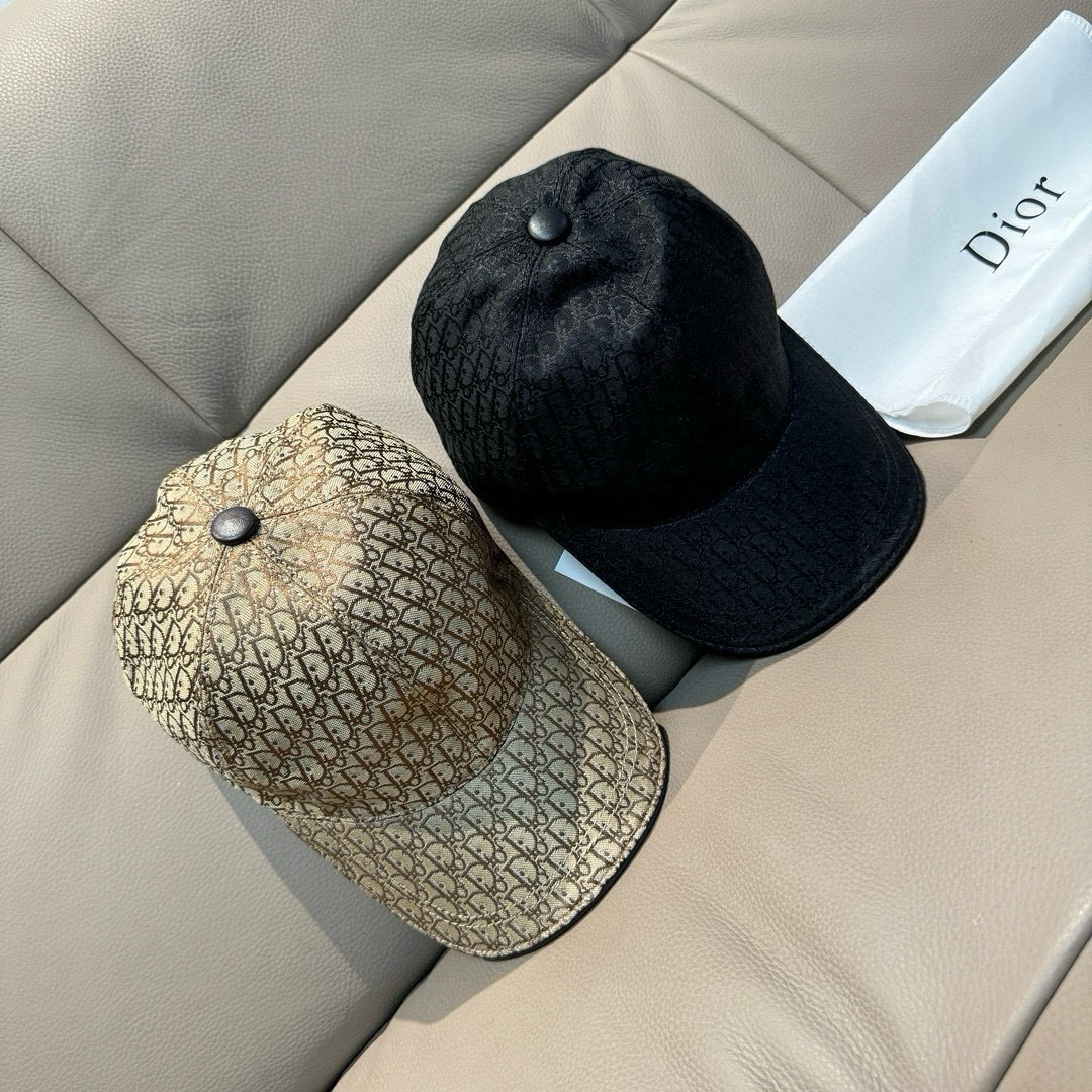 [TOP] Christian Dior Baseball Hat - 2 Colors