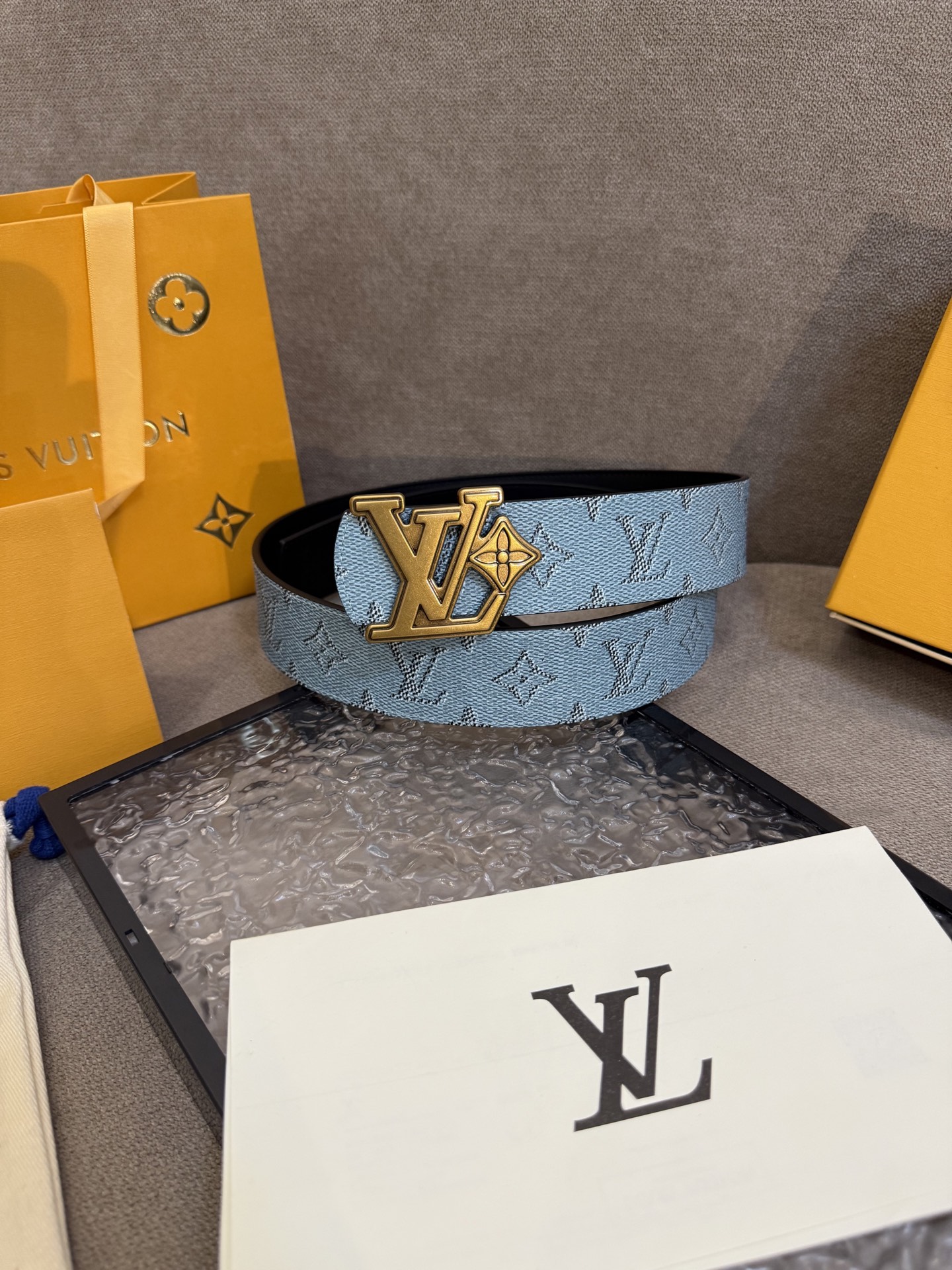 [TOP] Louis Vuitton LV  Belt - Blue