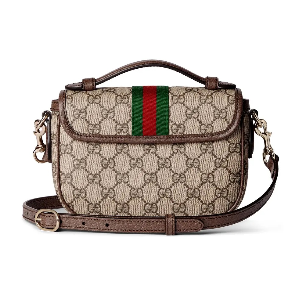 [TOP] GUCCI Ophidia Shoulder Bag 20 x 16 x 5 cm - Brown