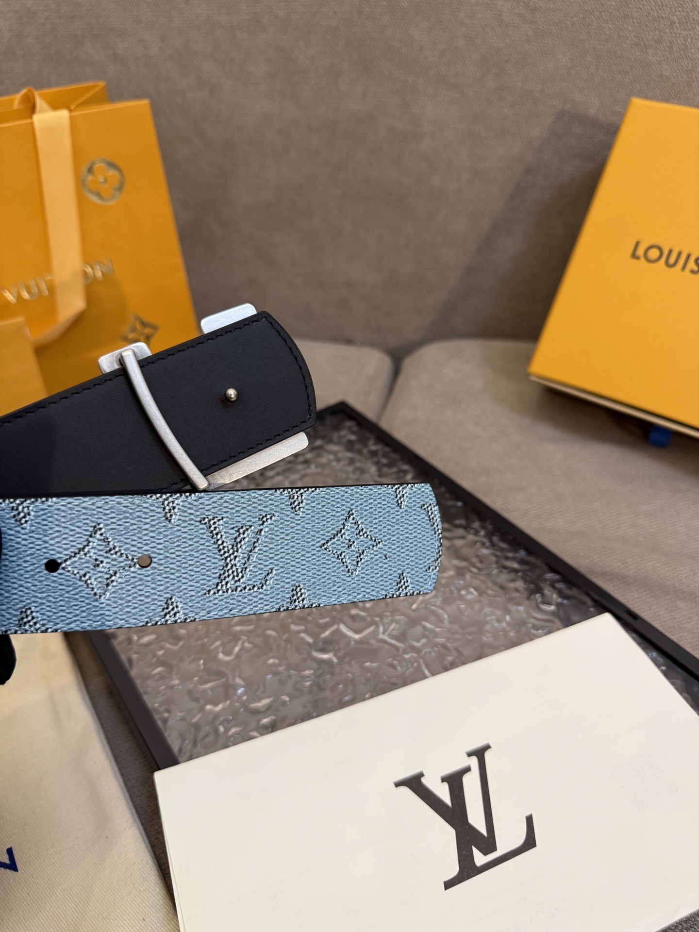[TOP] Louis Vuitton LV  Belt - Blue