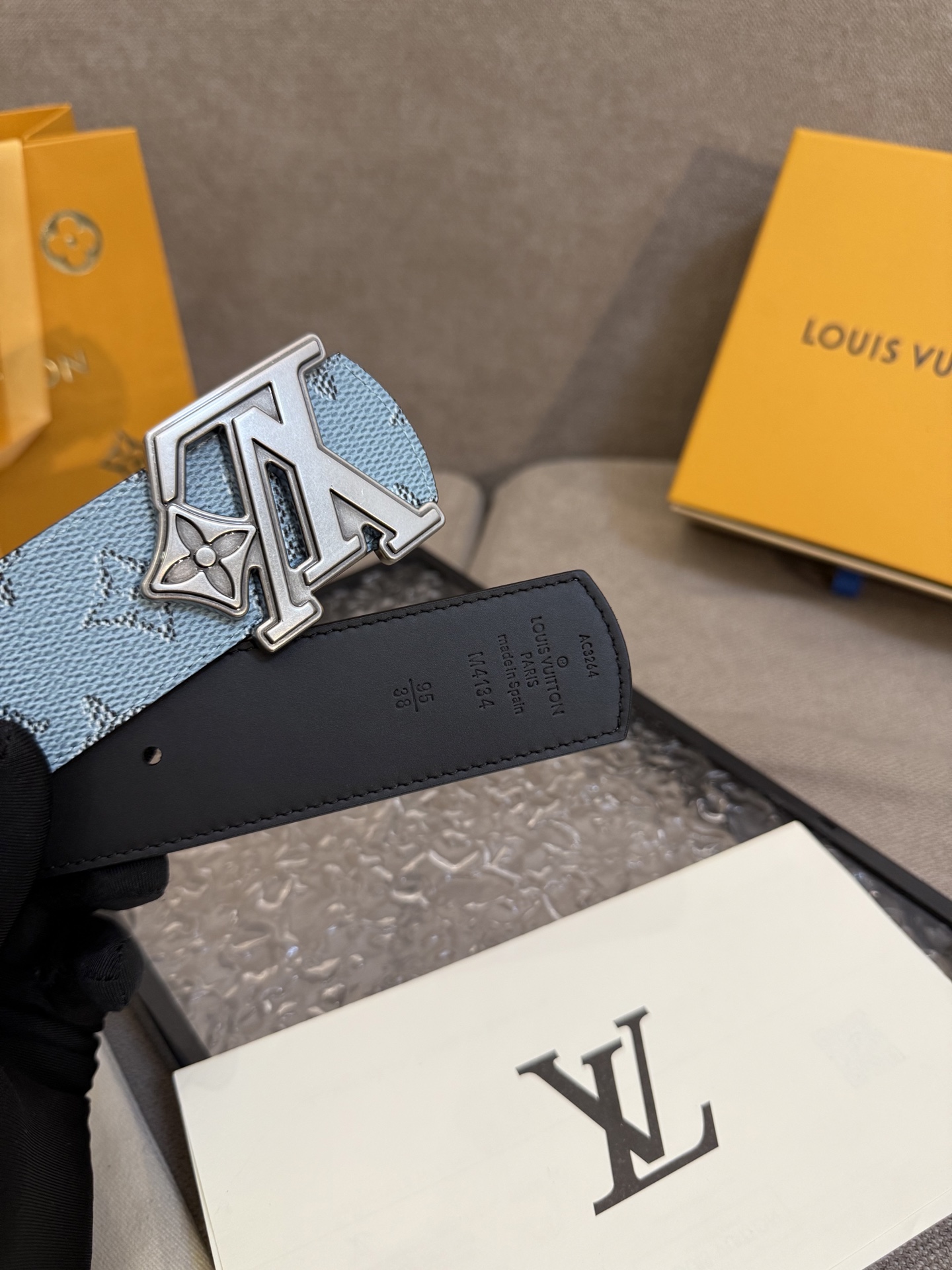[TOP] Louis Vuitton LV  Belt - Blue