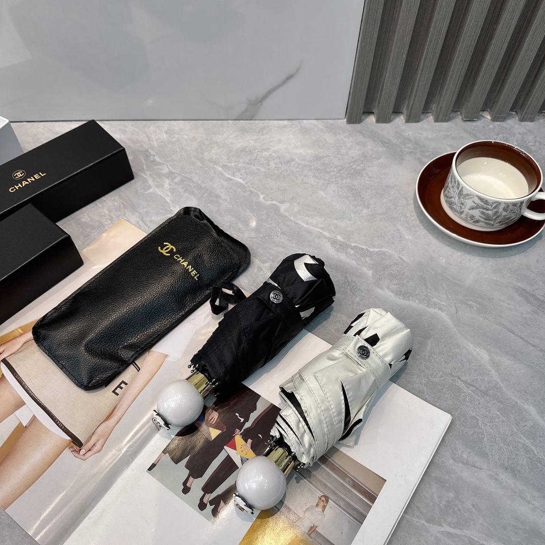[TOP] CHANEL Umbrella - 2 Colors